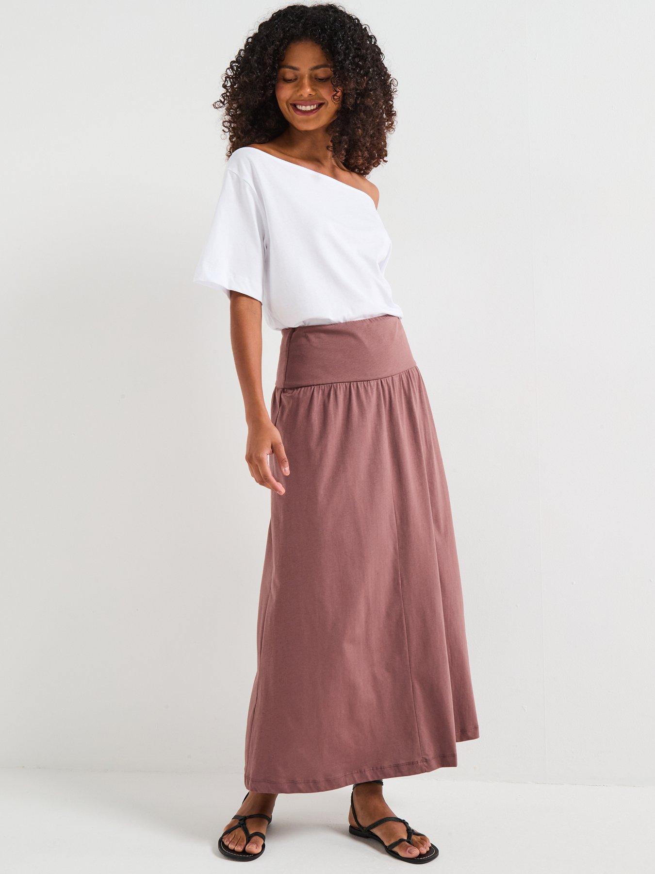 Image 5 of 6 of V by Very Off The Shoulder Top Co-ord - White