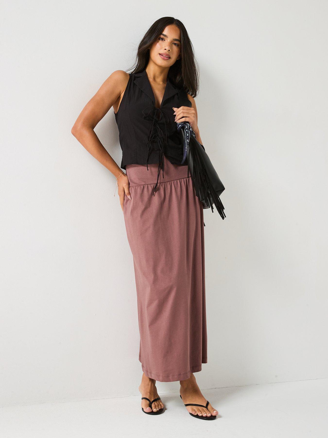 v-by-very-waist-detail-skirt-co-ord-minkdetail