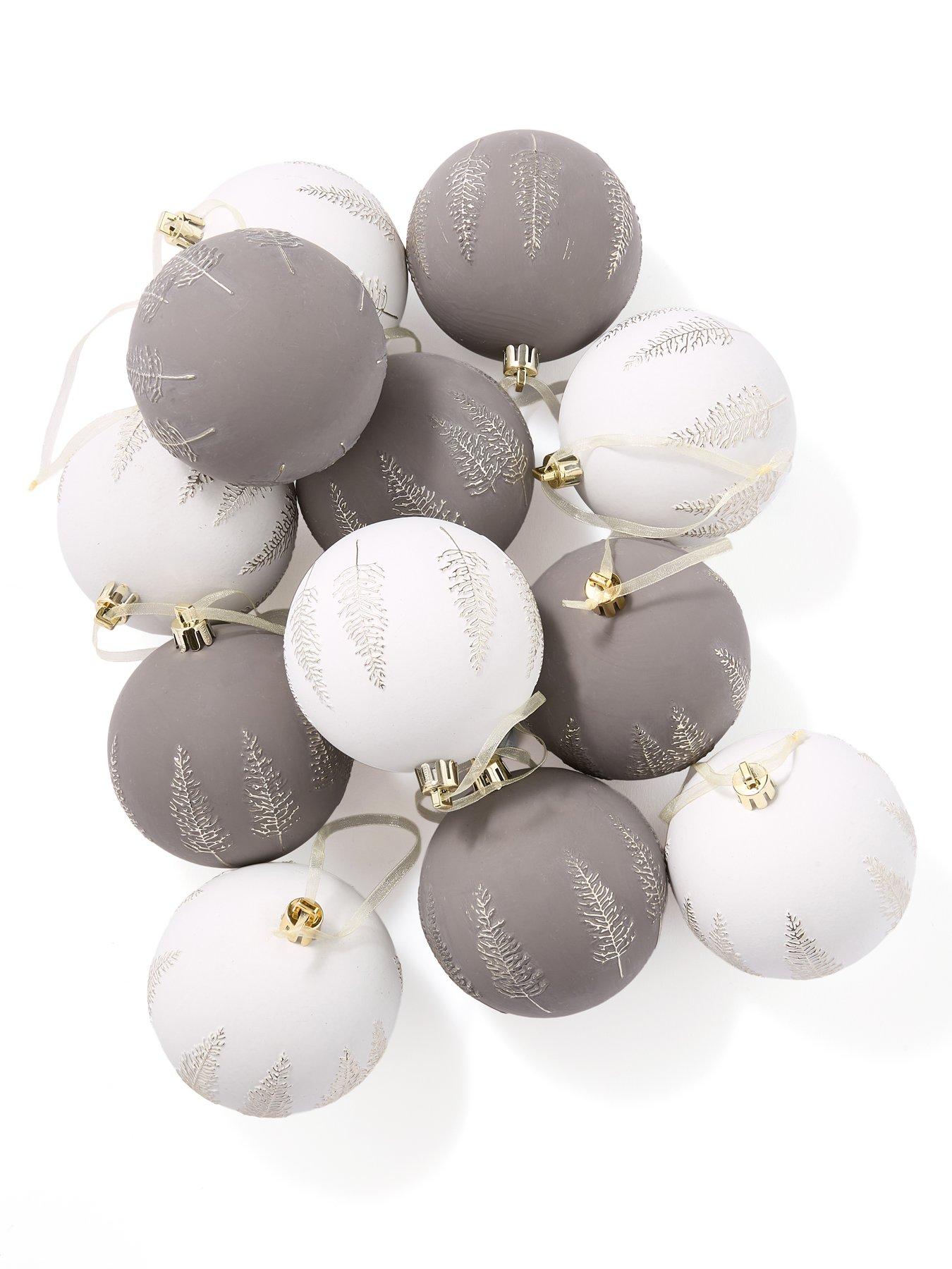 very-home-12-pack-tree-design-christmasnbspbaublesnbsp--minkwhitestillFront