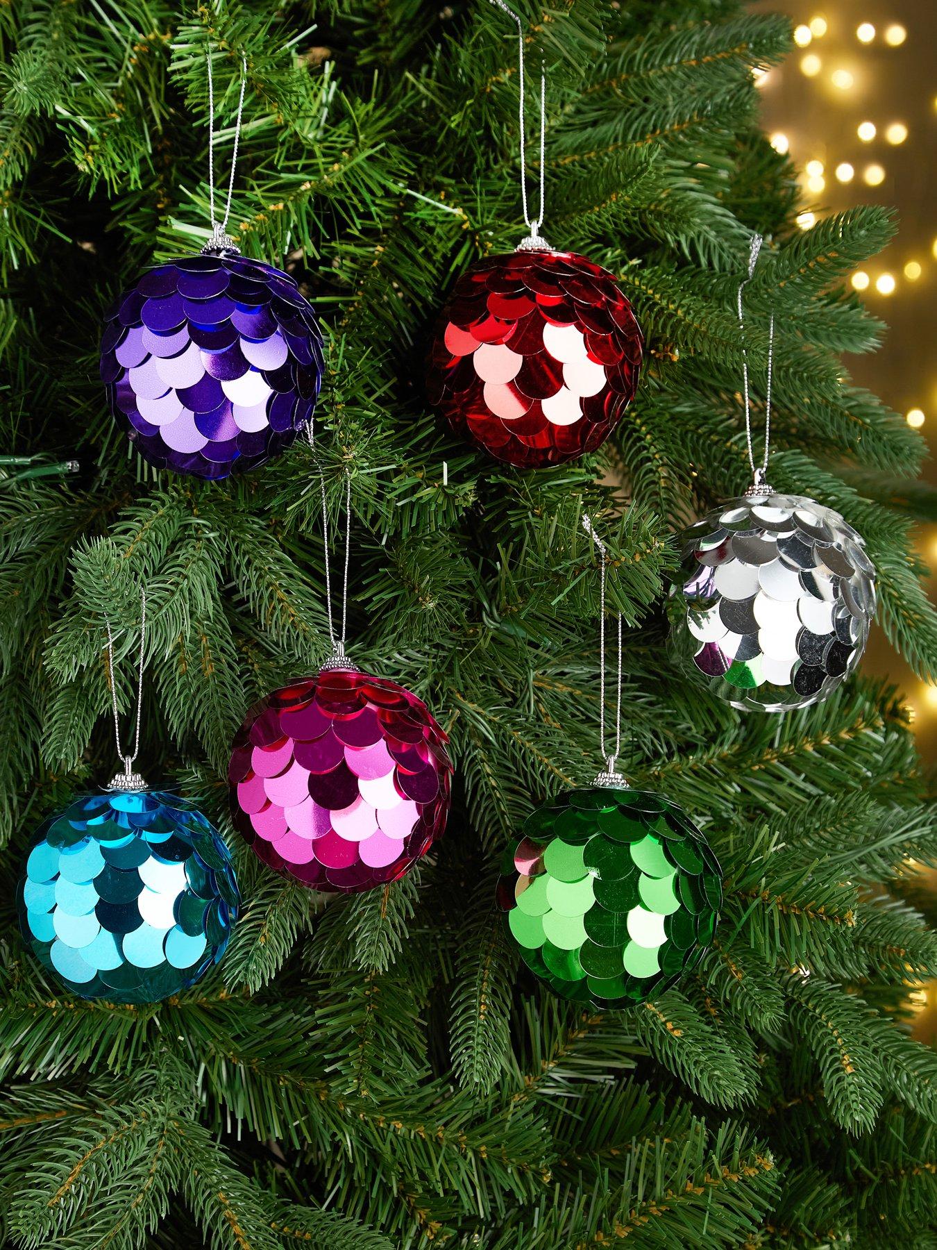 very-home-set-of-6-multicolourednbspsequined-christmas-tree-baubles
