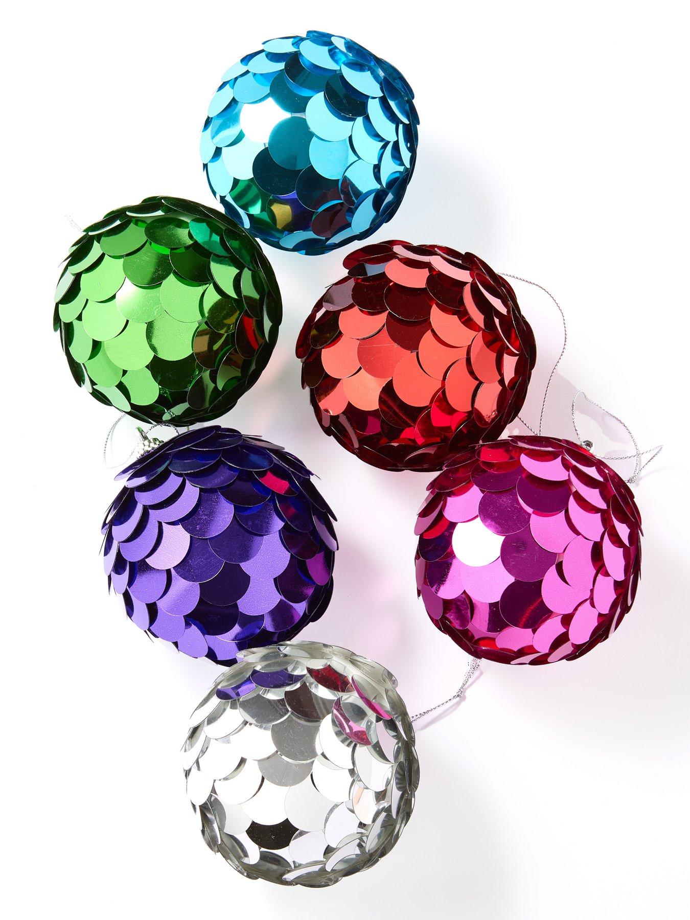 very-home-set-of-6-multicolourednbspsequined-christmas-tree-baublesstillFront