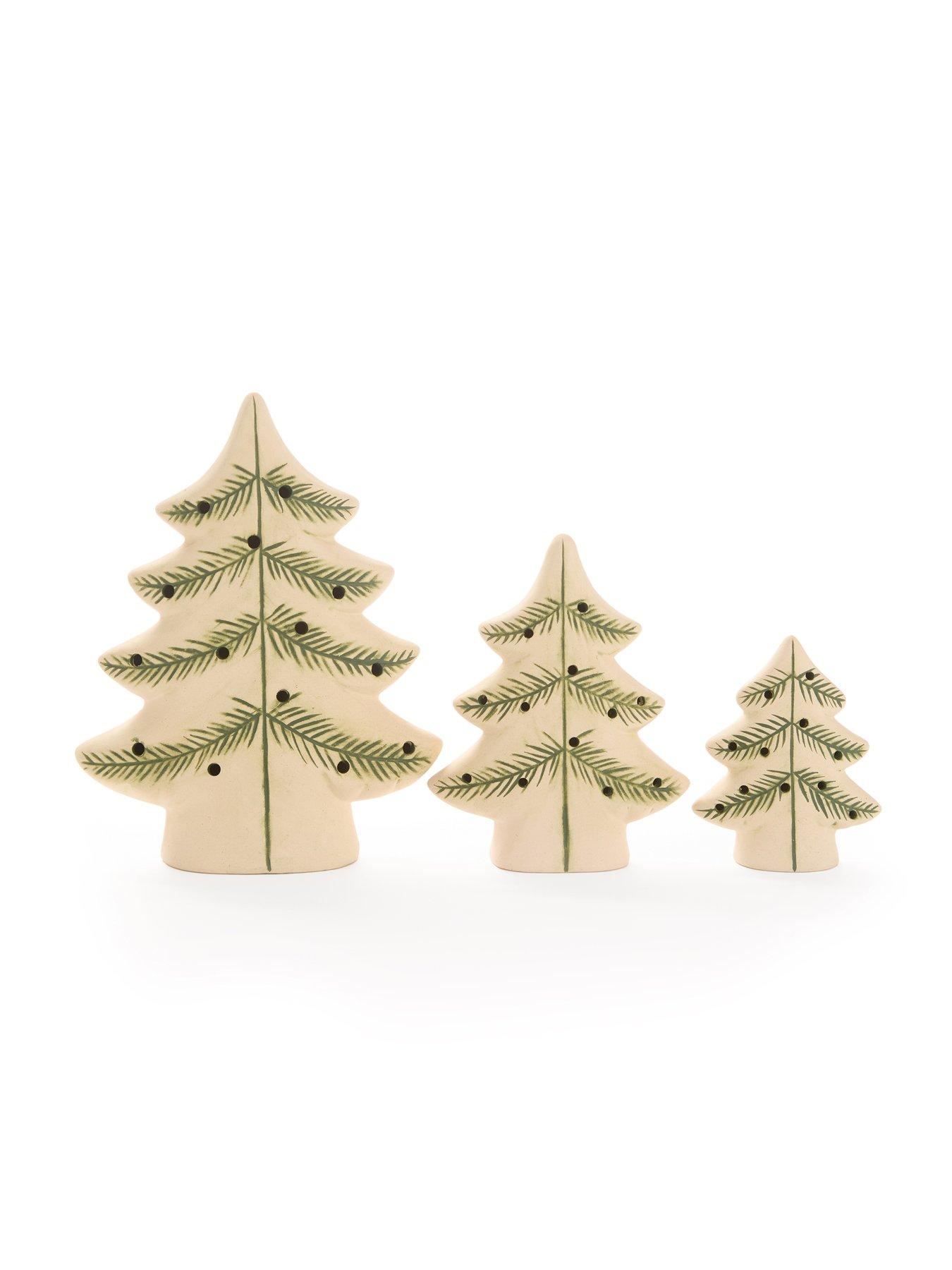 very-home-set-of-3-stoneware-light-up-christmas-treesstillFront