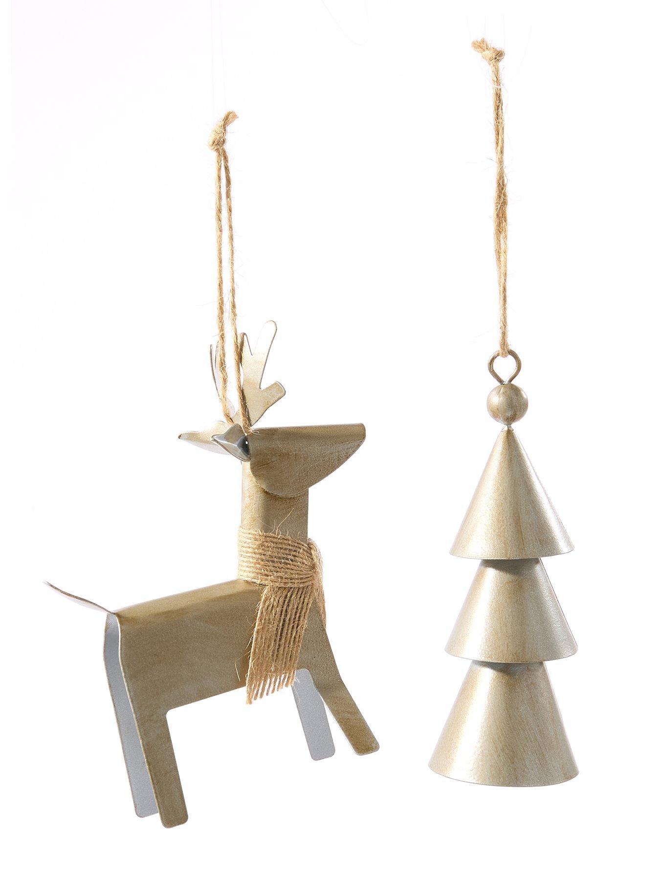 very-home-set-of-4-treedeer-metal-christmas-tree-decorationsback