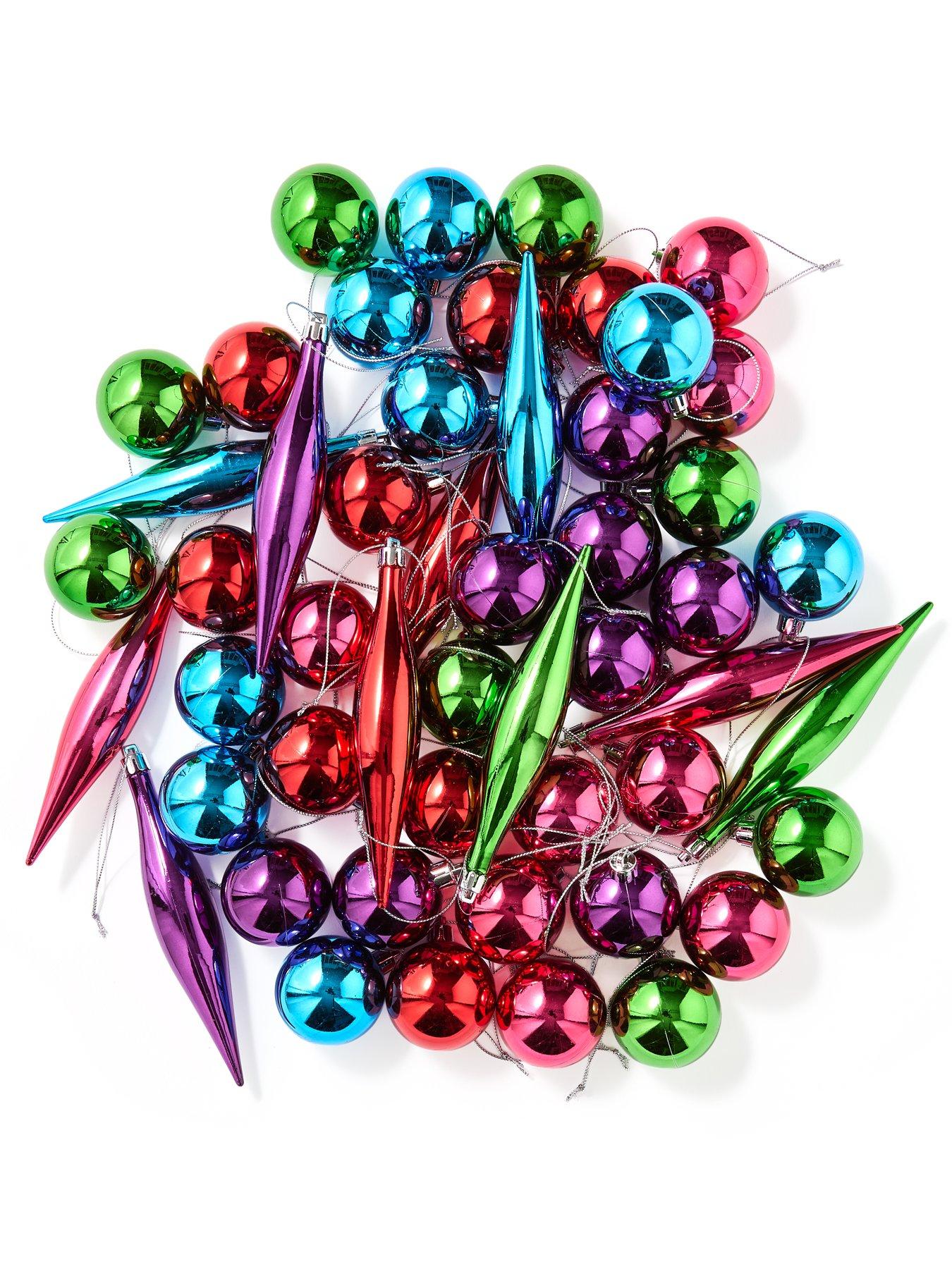 very-home-multicolour-christmas-tree-baublenbspfiller-pack-set-of-50stillFront