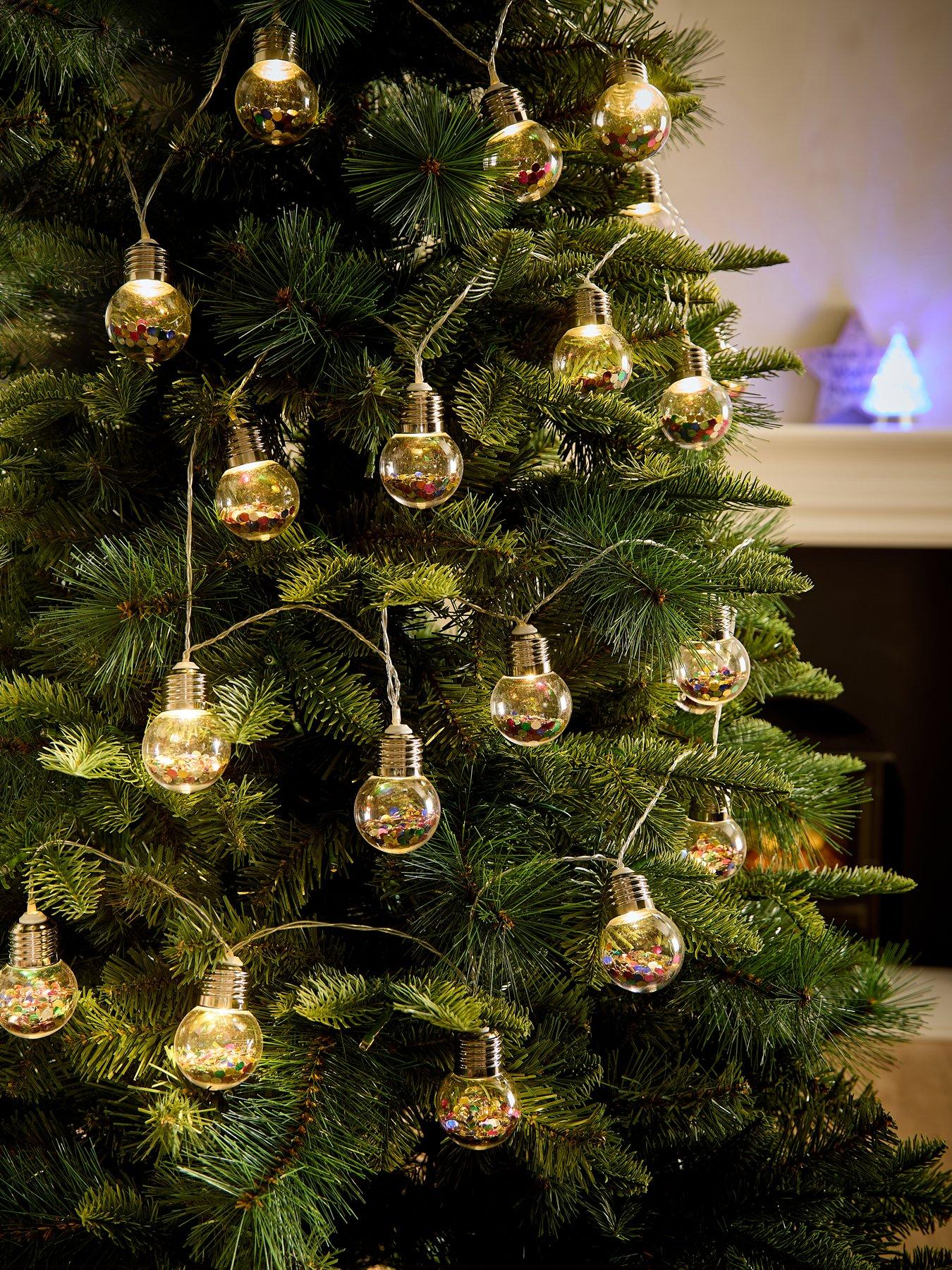 Very Home Bulb Shaped Christmas String Lights