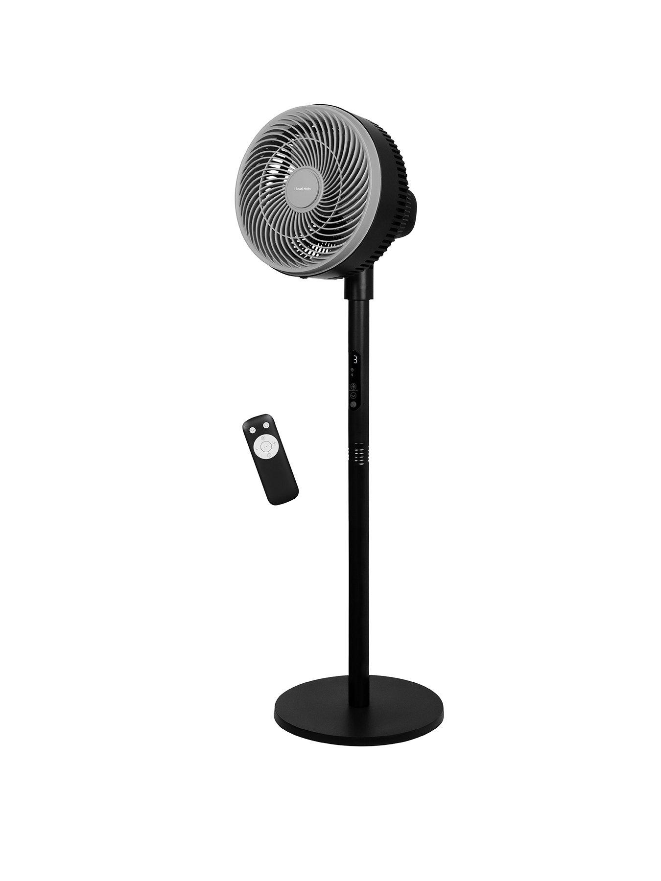 undefined Russell Hobbs RHPCF825B 8' Pedestal Circulator Fan in Black