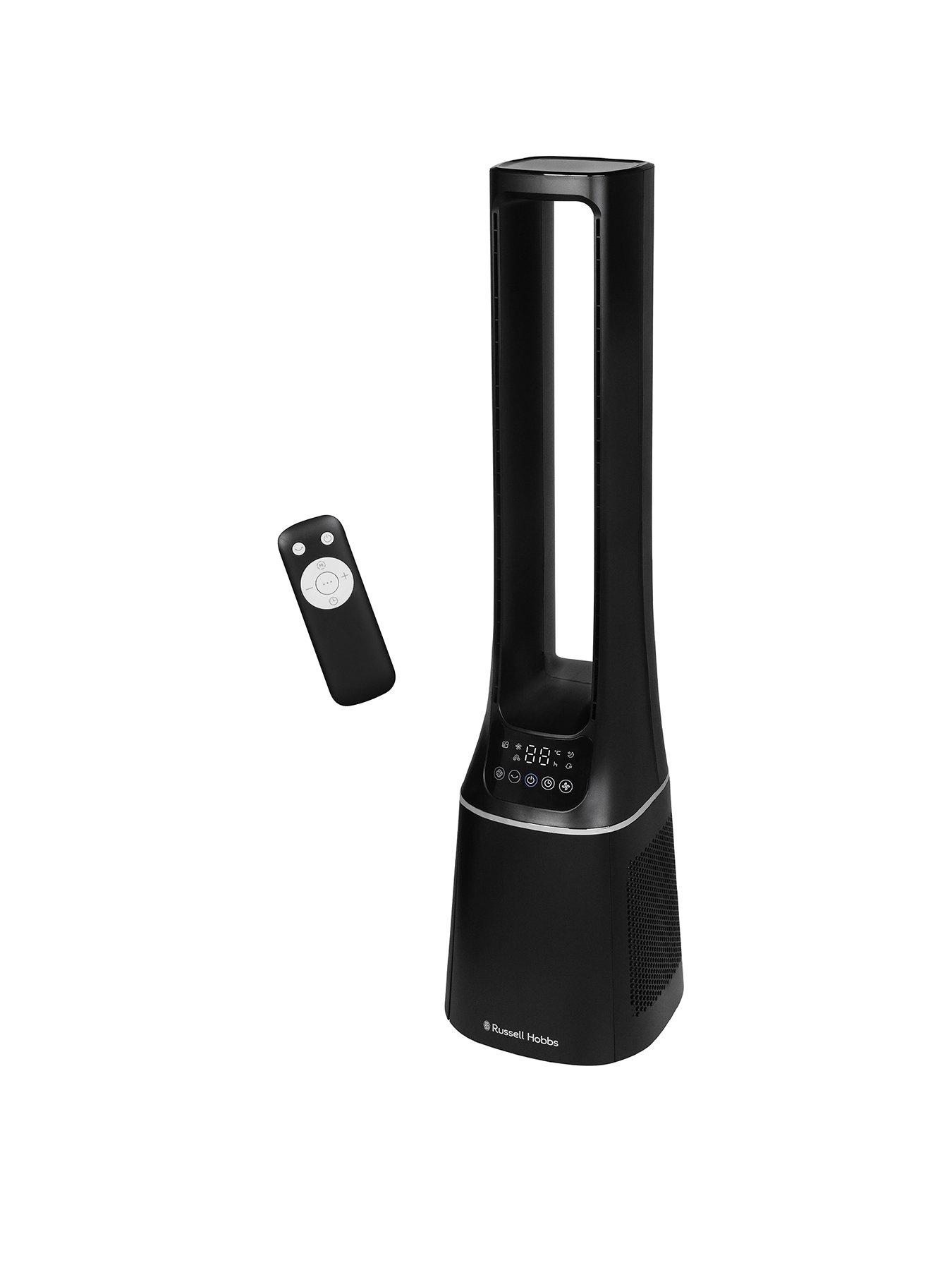undefined Russell Hobbs RHBLDL12B 10 Speed Bladeless Fan in Black