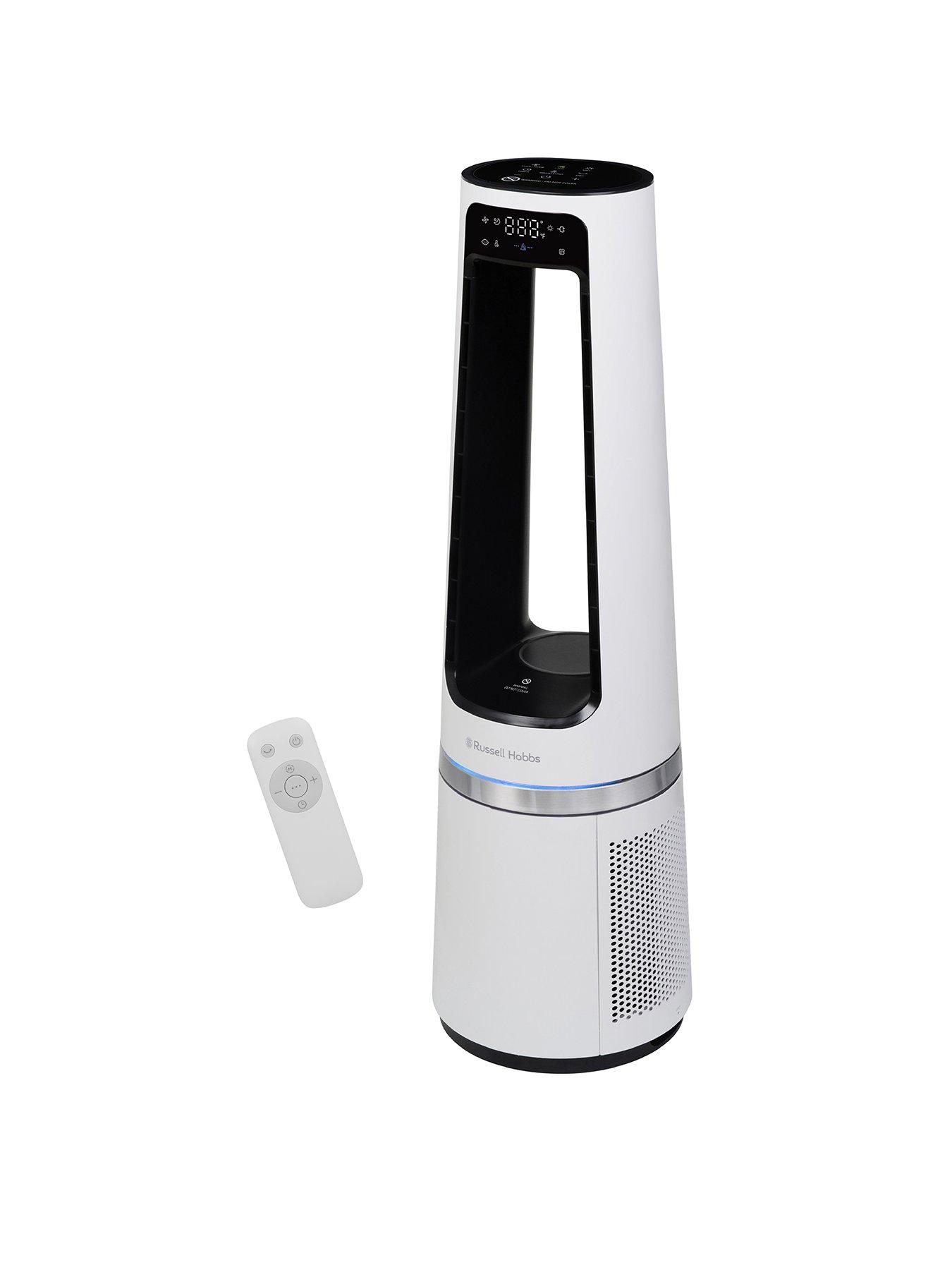 undefined Russell Hobbs RHBLDL25W, Bladeless Cool and Heat in White
