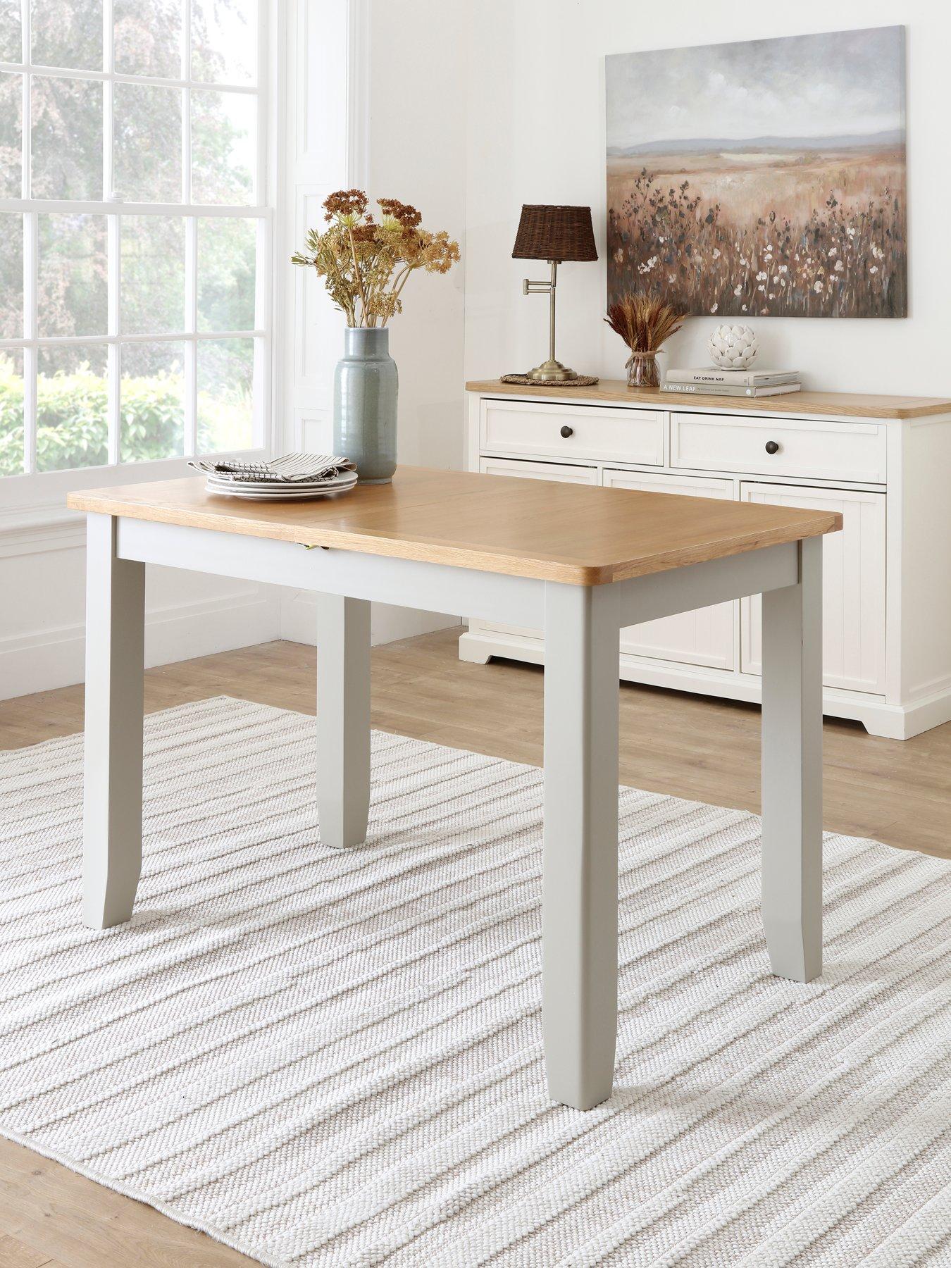 Very Home Malone 1.2m - 1.6m Extending Dining Table