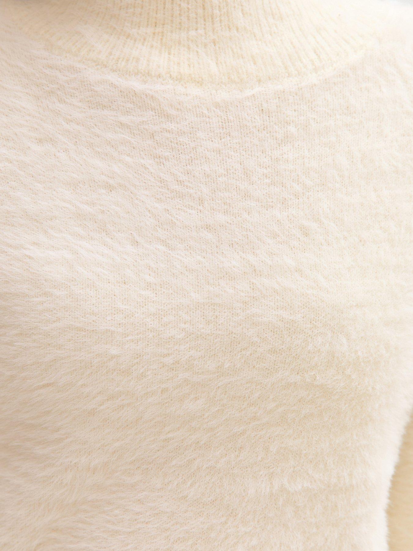 new-look-915-girls-textured-knit-high-neck-jumper-creamdetail