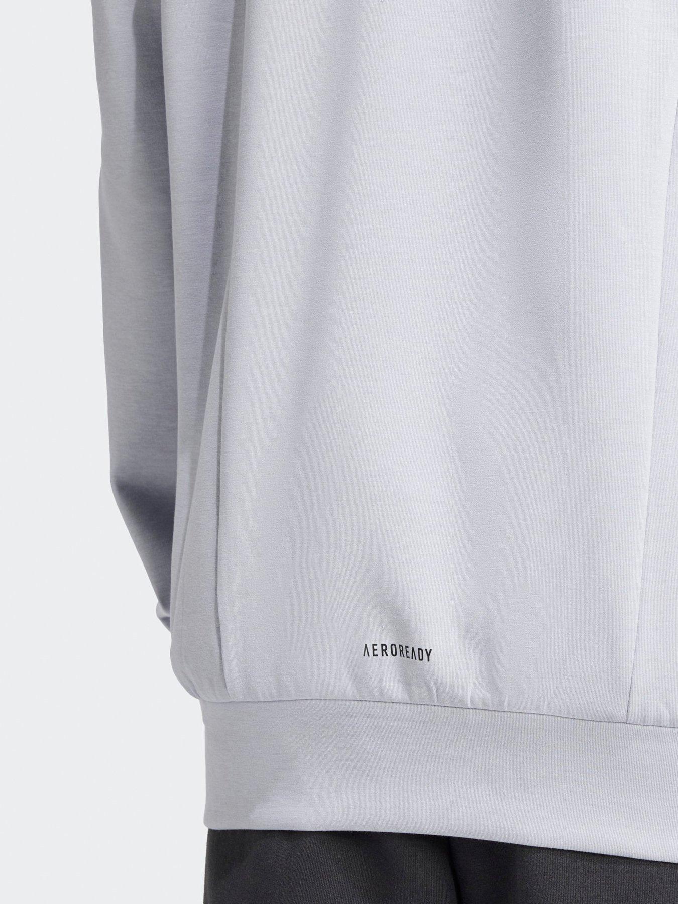adidas-mens-training-d4t-crew-sweater-greydetail