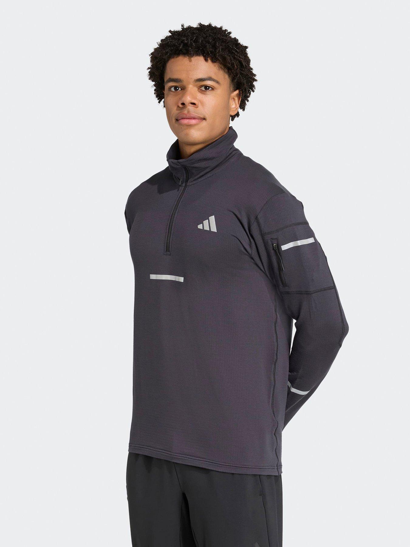 adidas-mens-running-adi365-warm-12-zip-top-blackfront