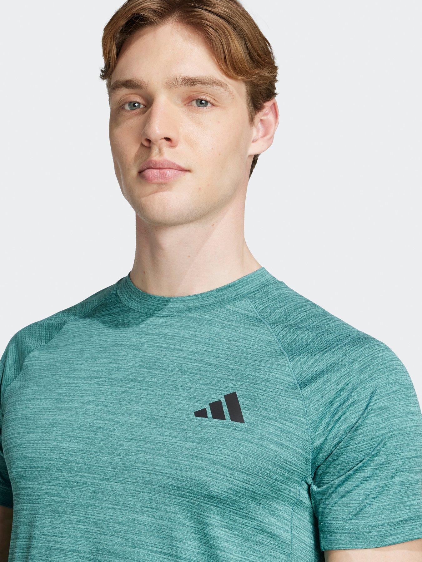adidas-mens-training-gym-t-shirt-greenoutfit