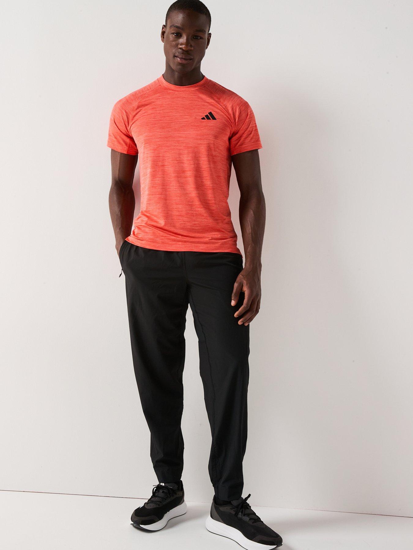 adidas-mens-training-gym-t-shirt-redback