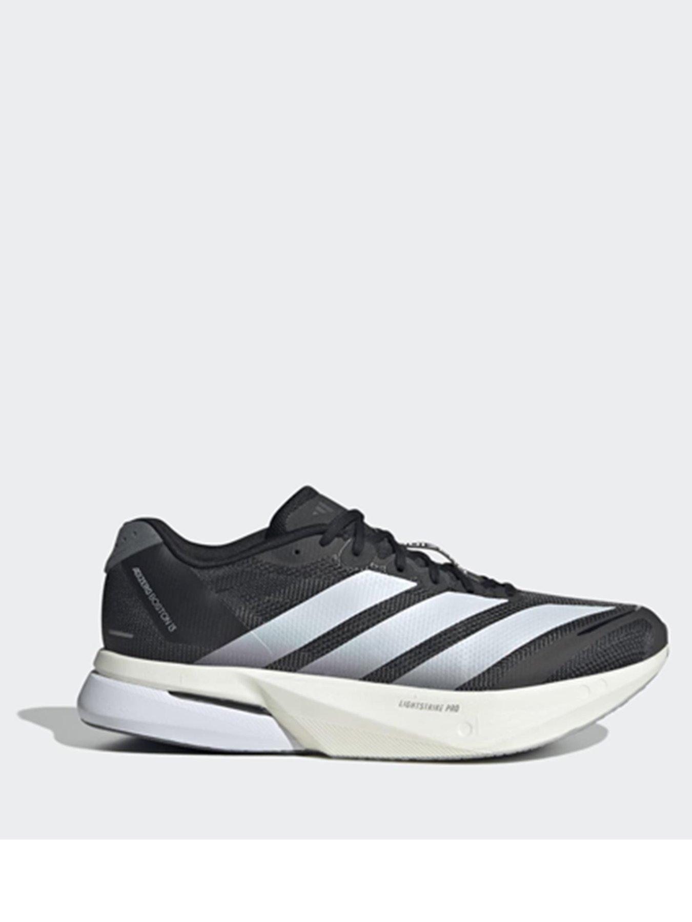 adidas Mens Running Adizero Boston 13 Trainers - Black