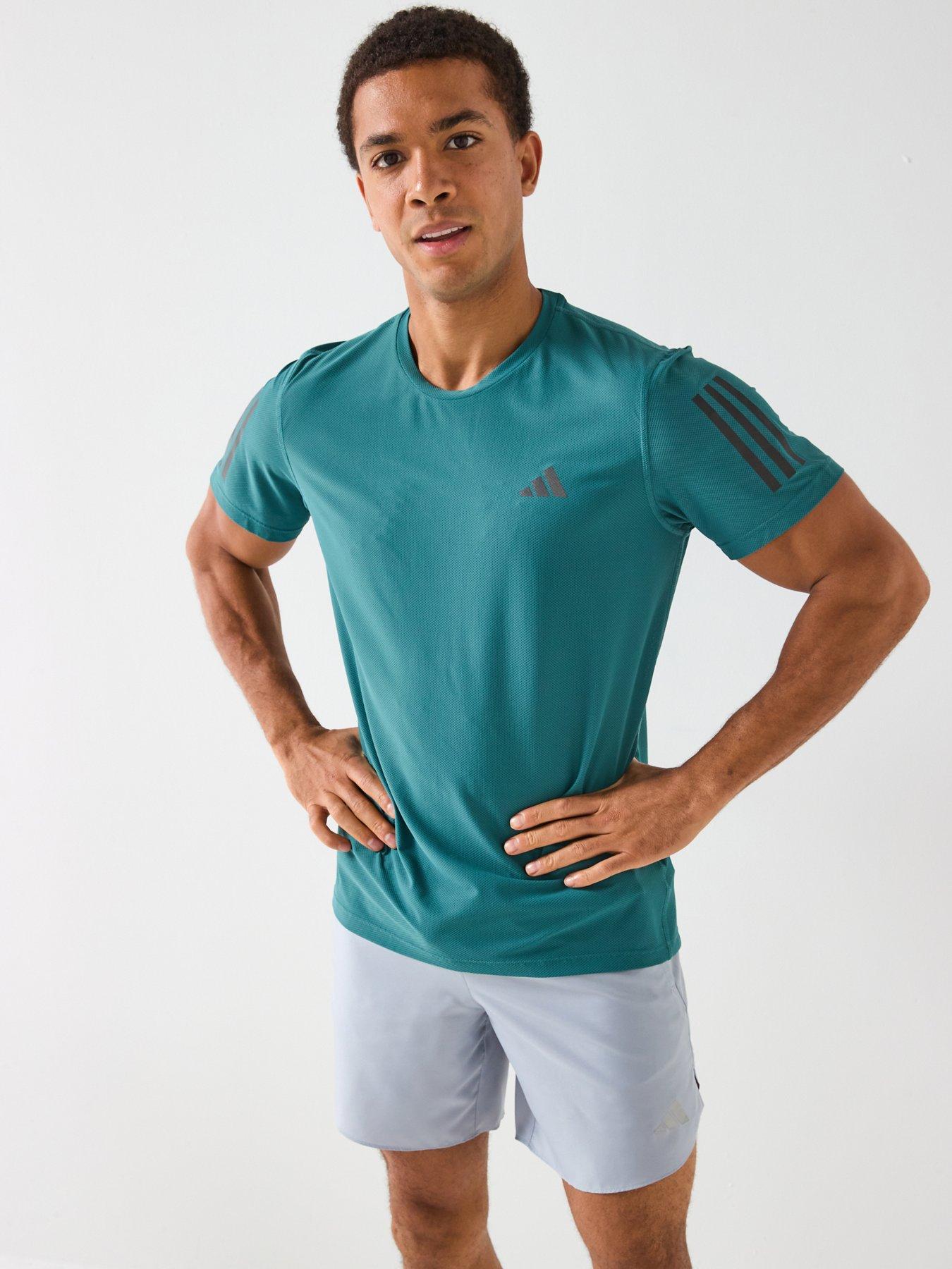 adidas Mens Running Own The Run T-Shirt - Green