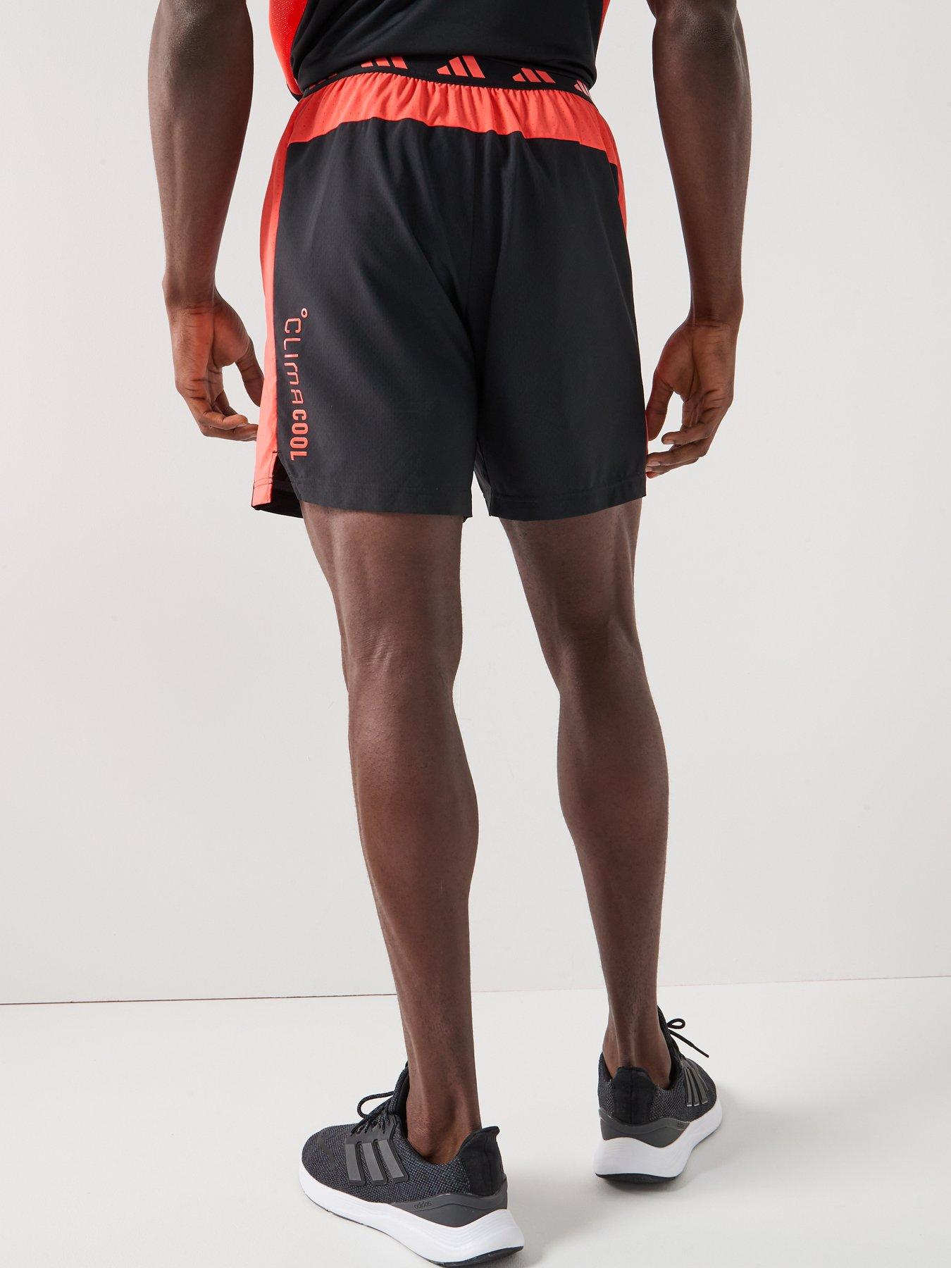 Image 2 of 6 of adidas Mens Training Tech 7Inch Shorts - Black