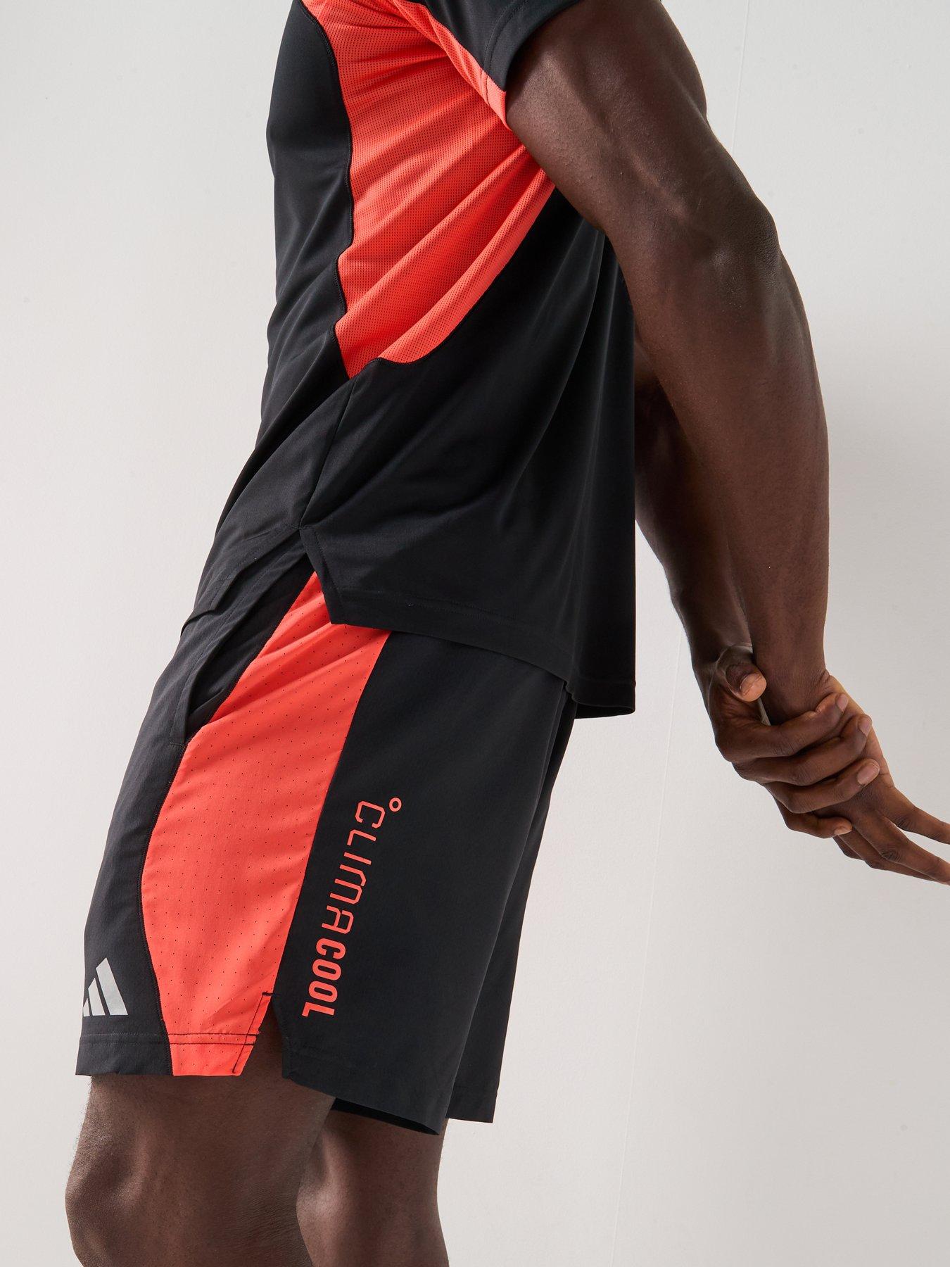 Image 6 of 6 of adidas Mens Training Tech 7Inch Shorts - Black
