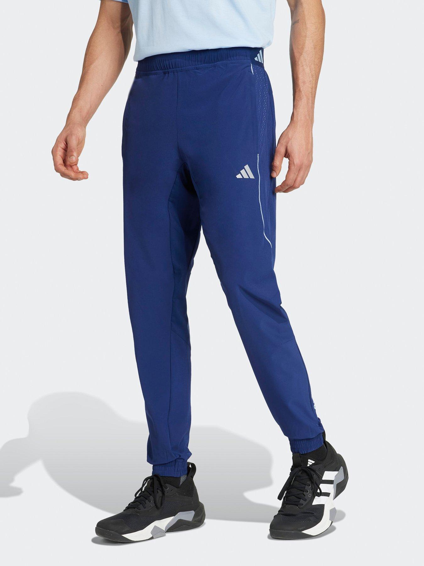 adidas Mens Training Tech Pants - Navy