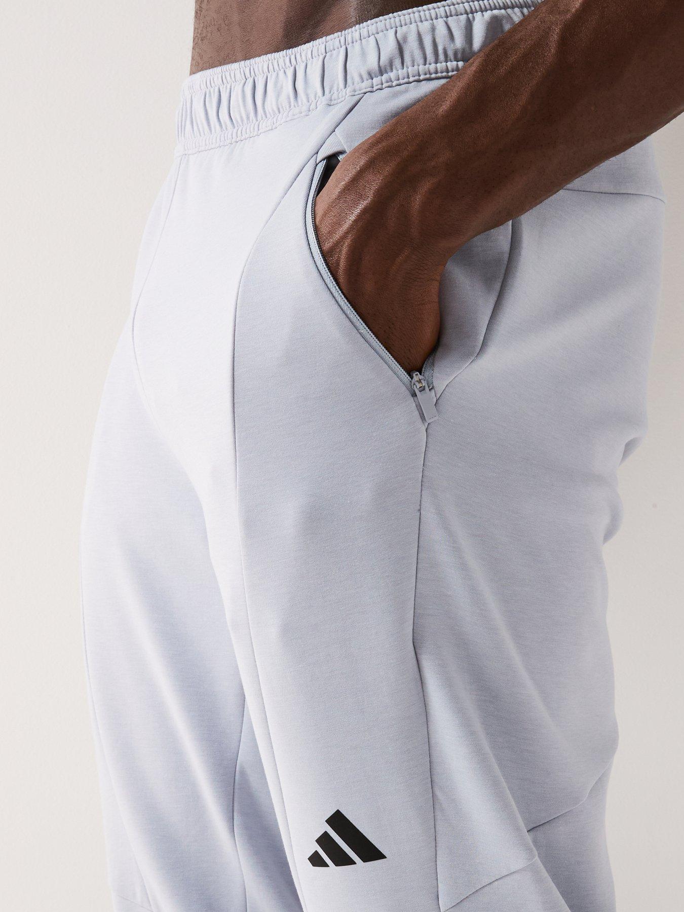 adidas-mens-training-d4t-knit-pants-greyoutfit