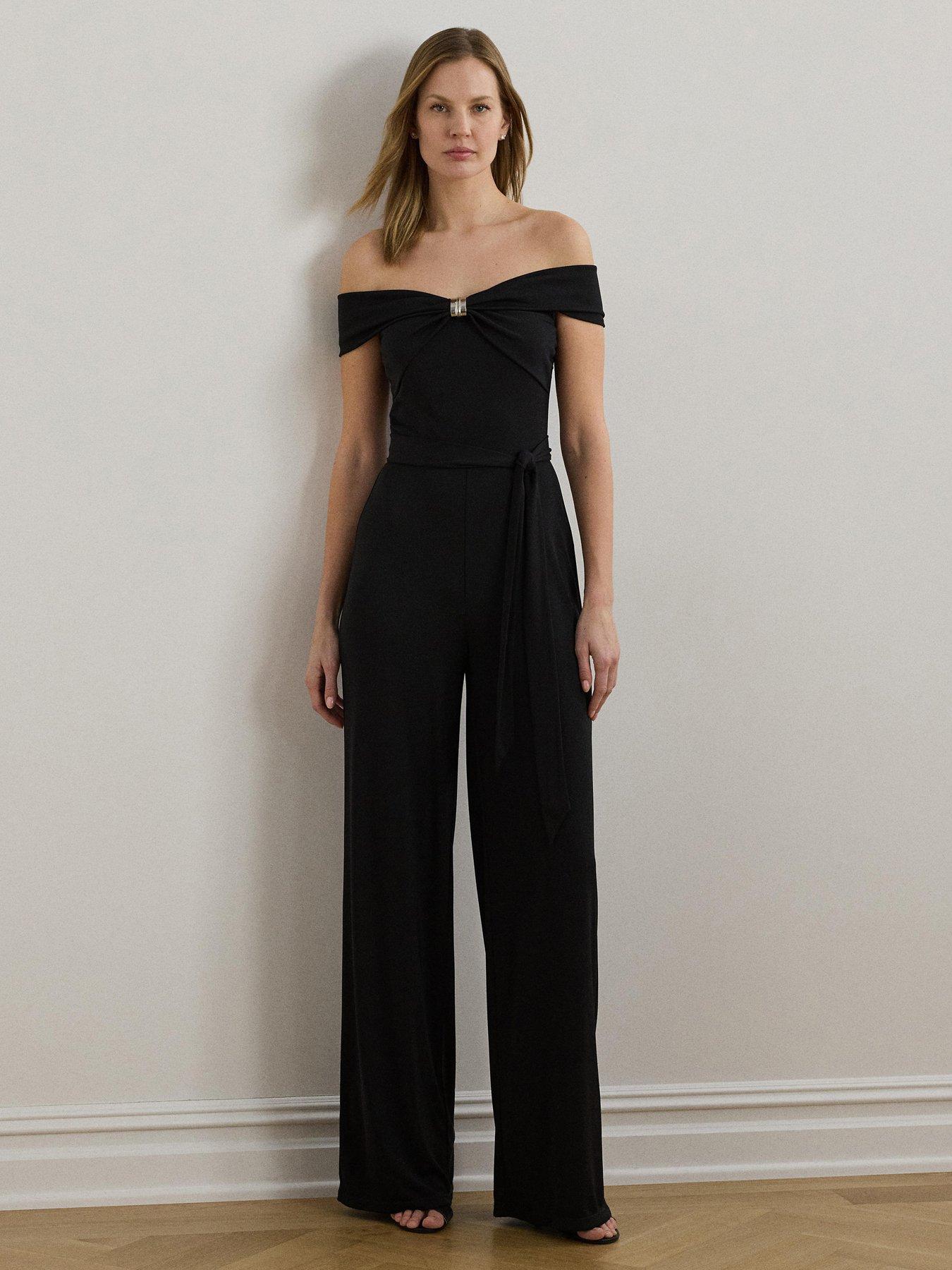 Lauren by Ralph Lauren Dashna Jumpsuit - Black