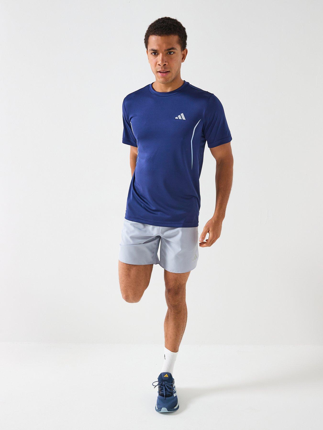 adidas Mens Training Tech T-Shirt - Blue