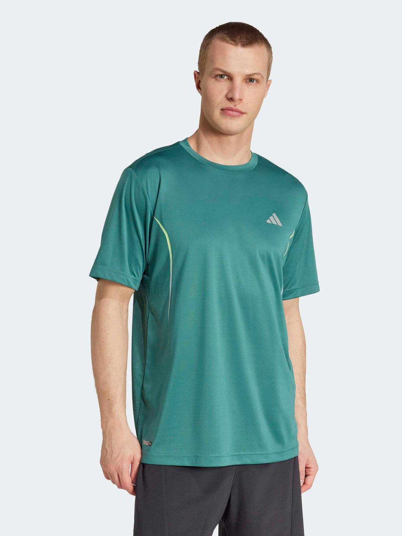 adidas Mens Training Tech T-Shirt - Green