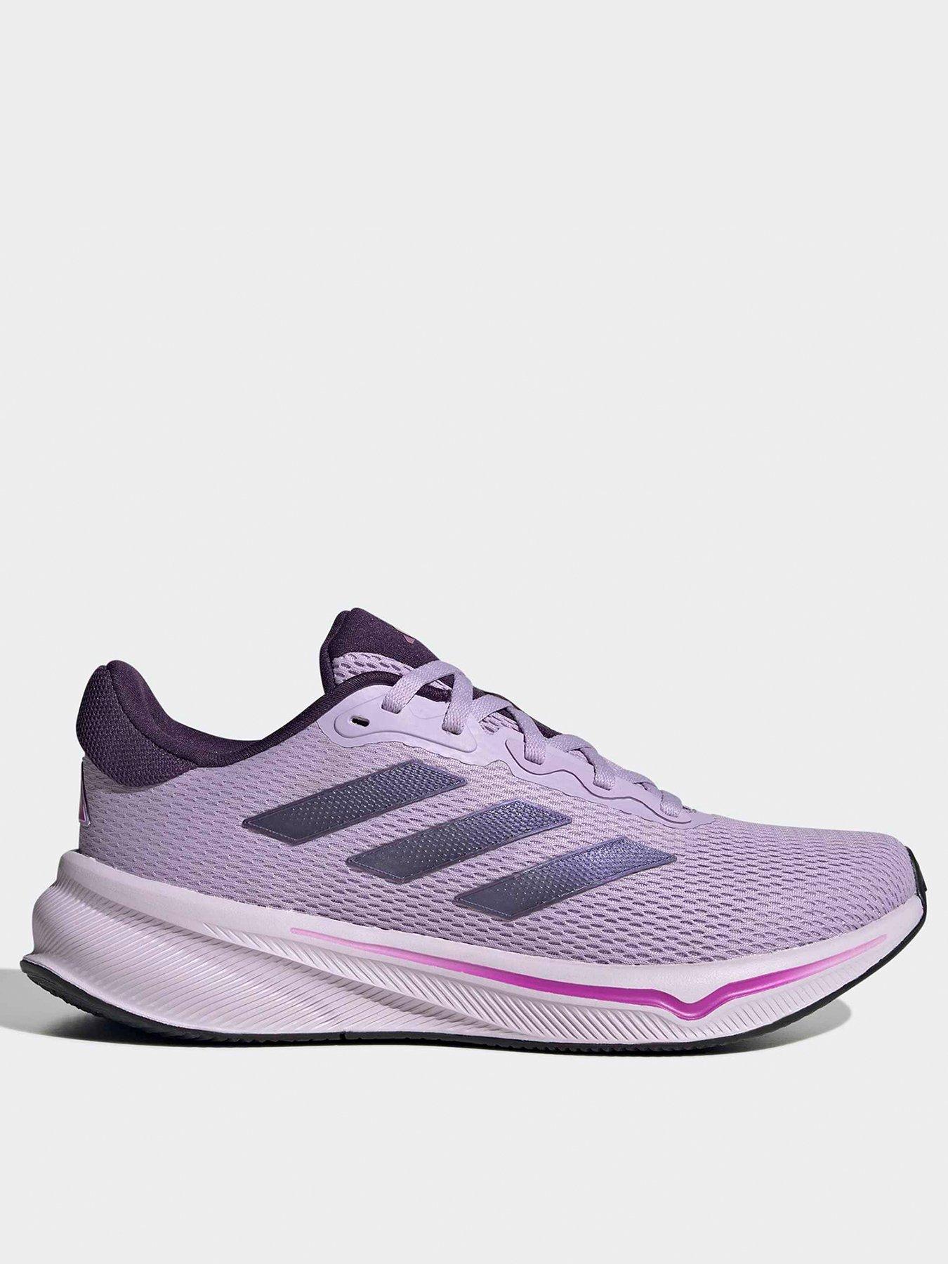 adidas Womens Running Response Trainers - Purple