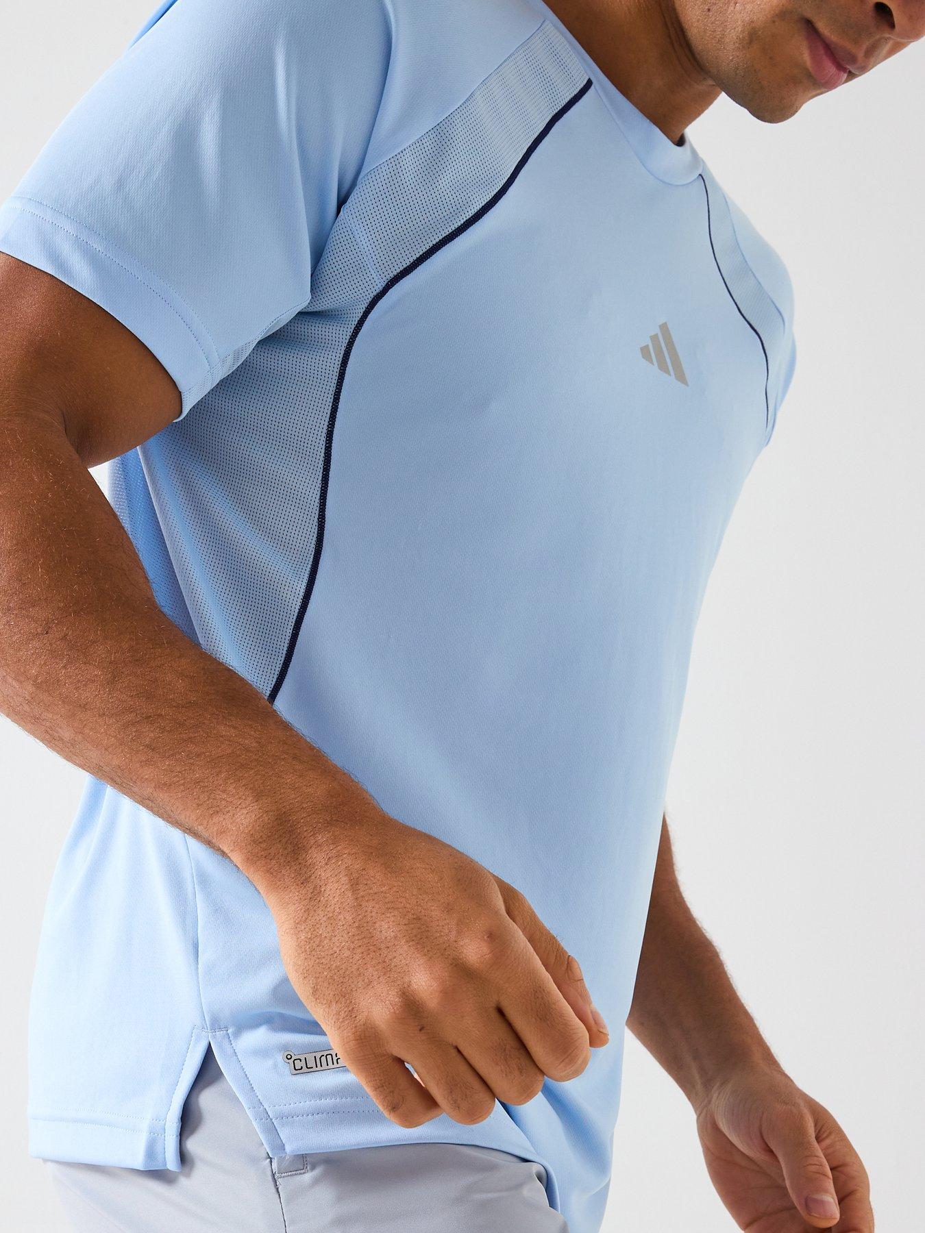 Image 4 of 6 of adidas Mens Training Tech T-Shirt - Blue