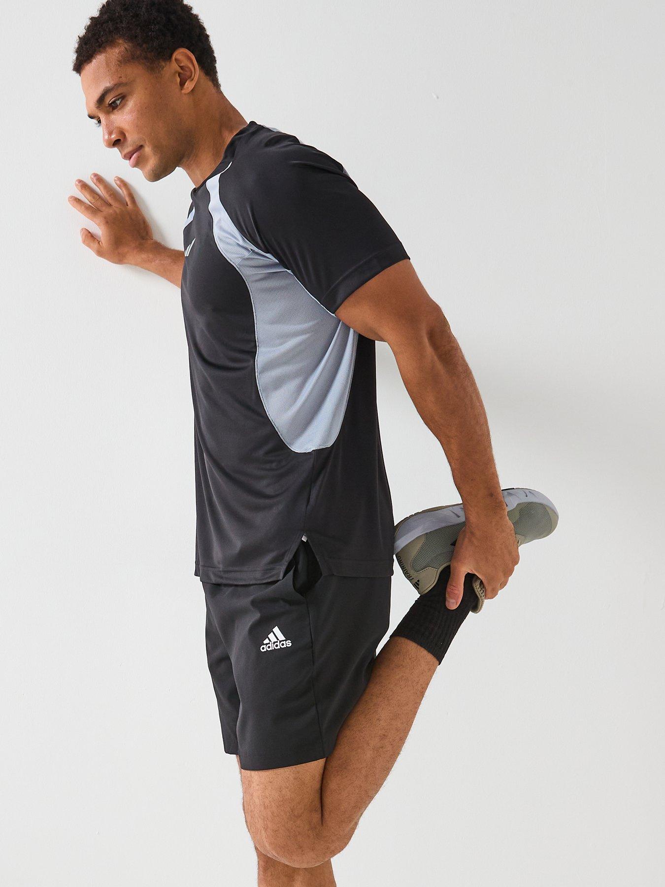 Image 4 of 6 of adidas Mens Training Tech T-Shirt - Black