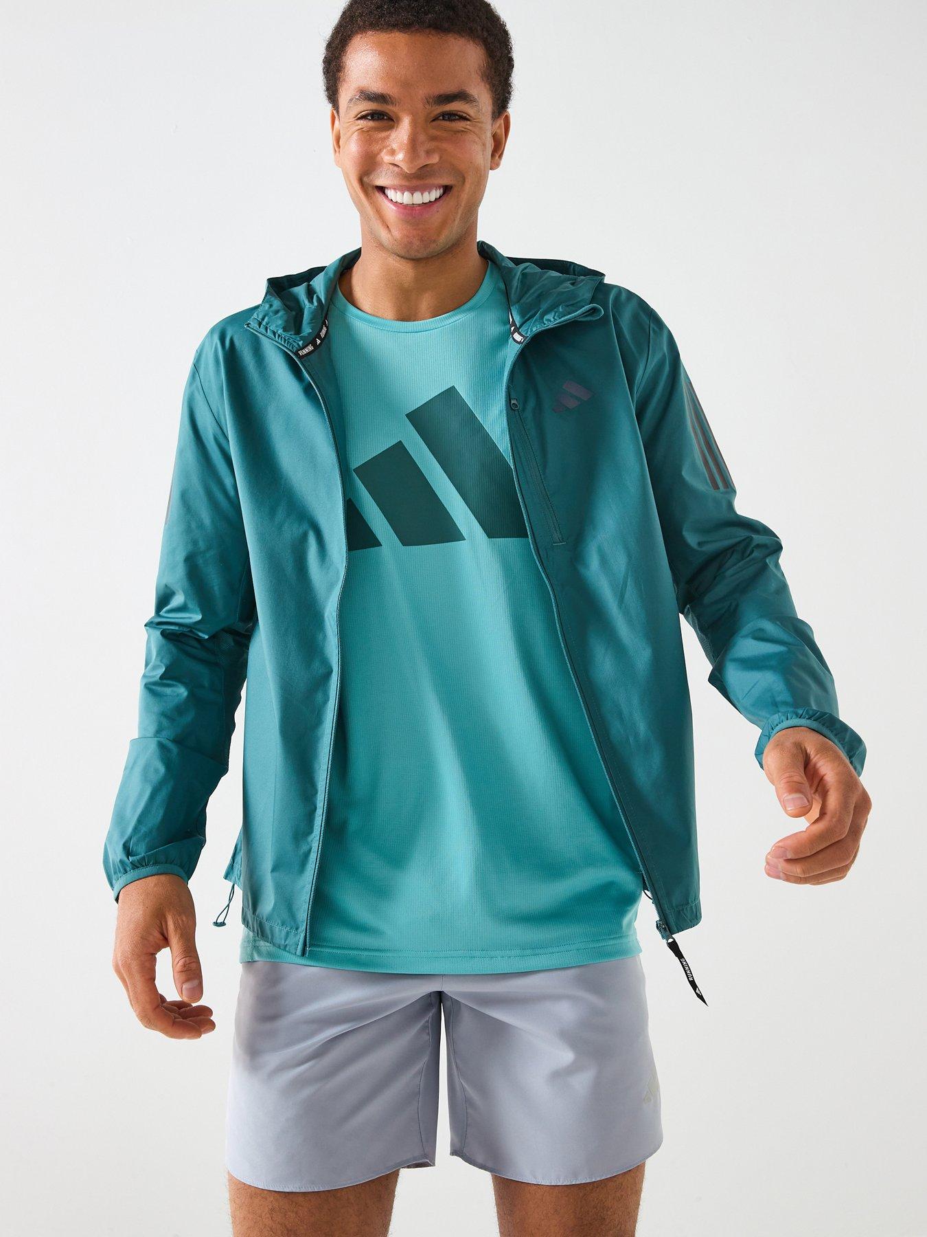 adidas Mens Running Own The Run Jacket - Green