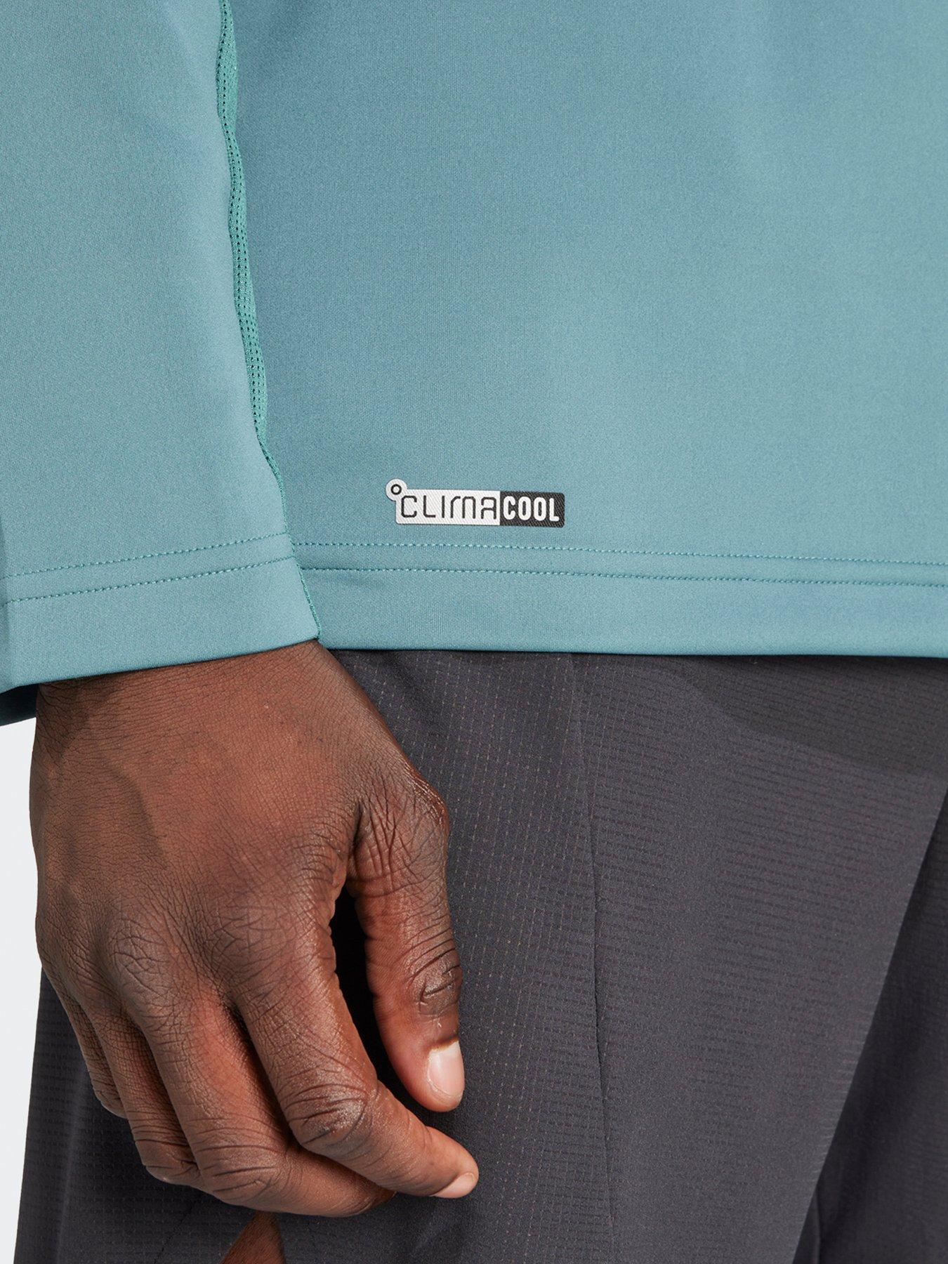 adidas-mens-training-tech-14-zip-top-greendetail