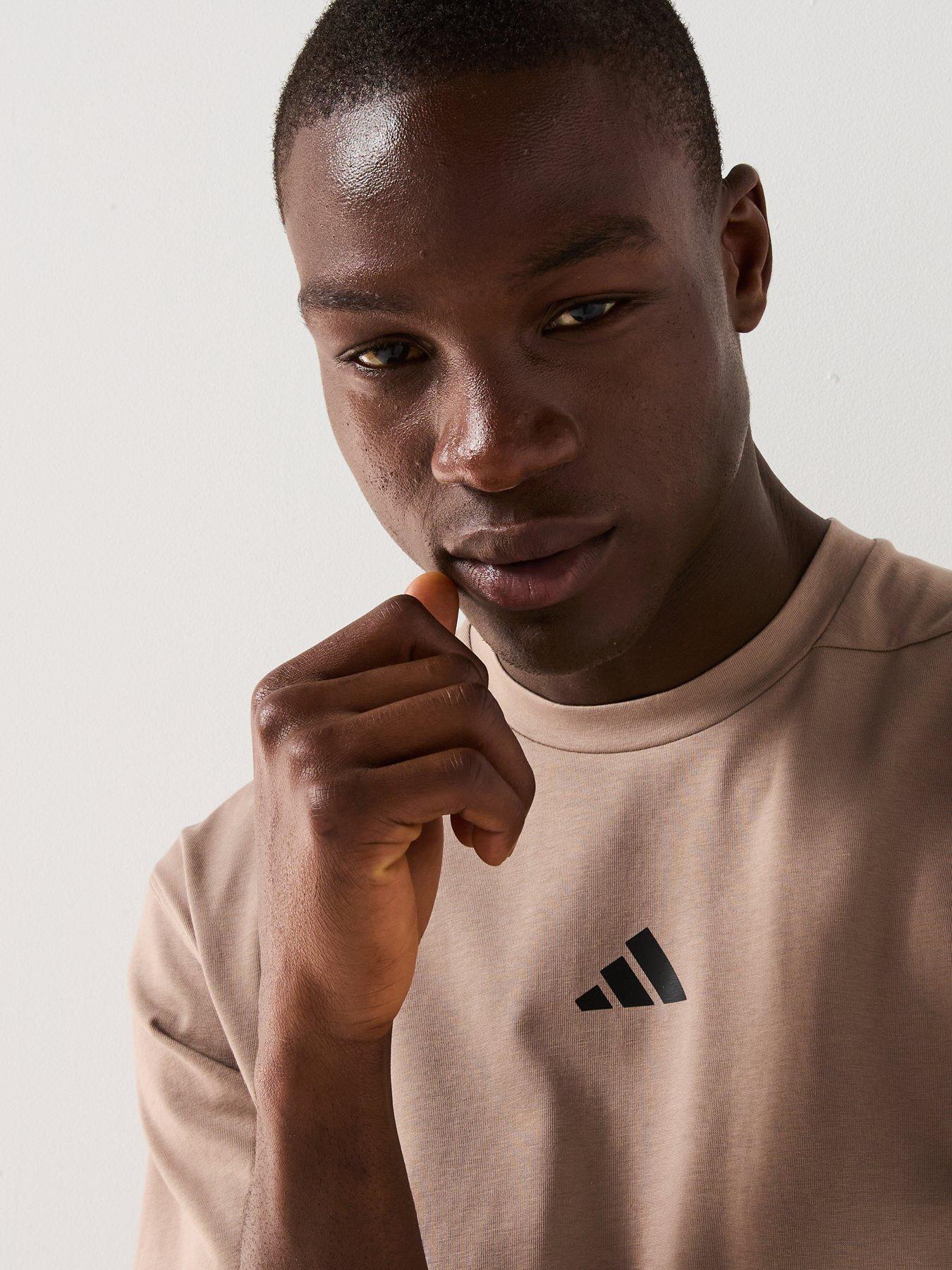 adidas-mens-training-oversized-t-shirt-browndetail