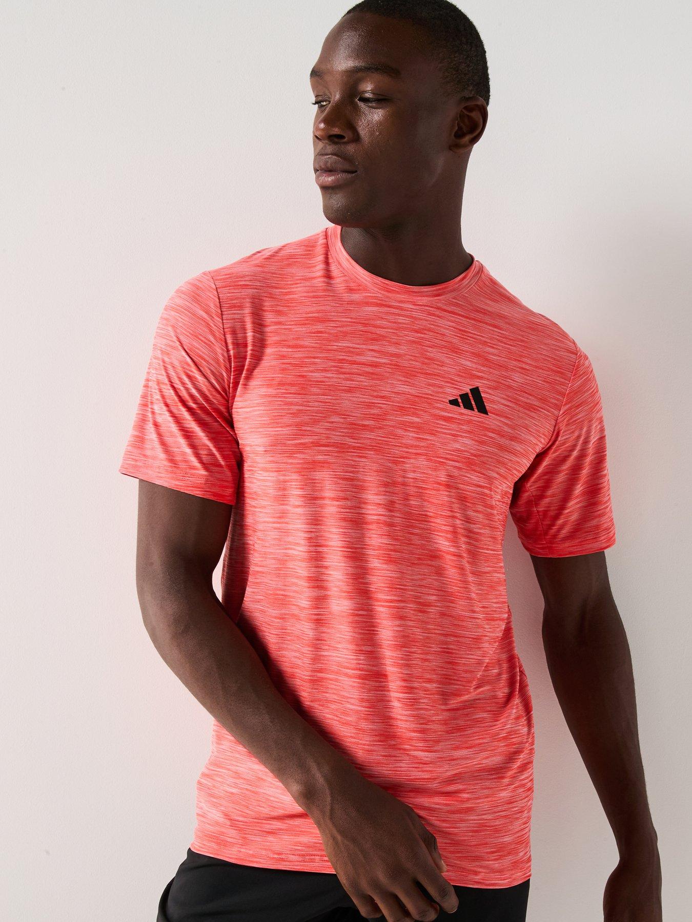 adidas Mens Training Essentials Stretch T-Shirt - Red