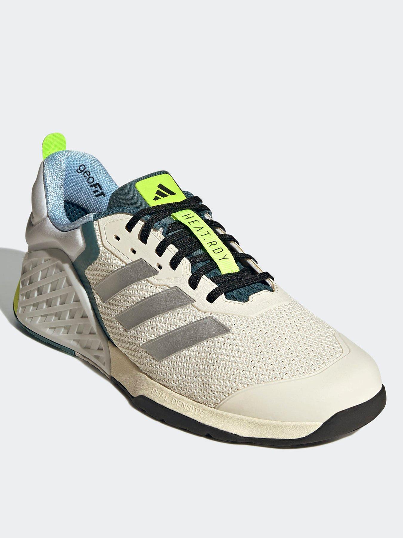 Image 2 of 7 of adidas Mens Training Dropset 3 Trainers - White