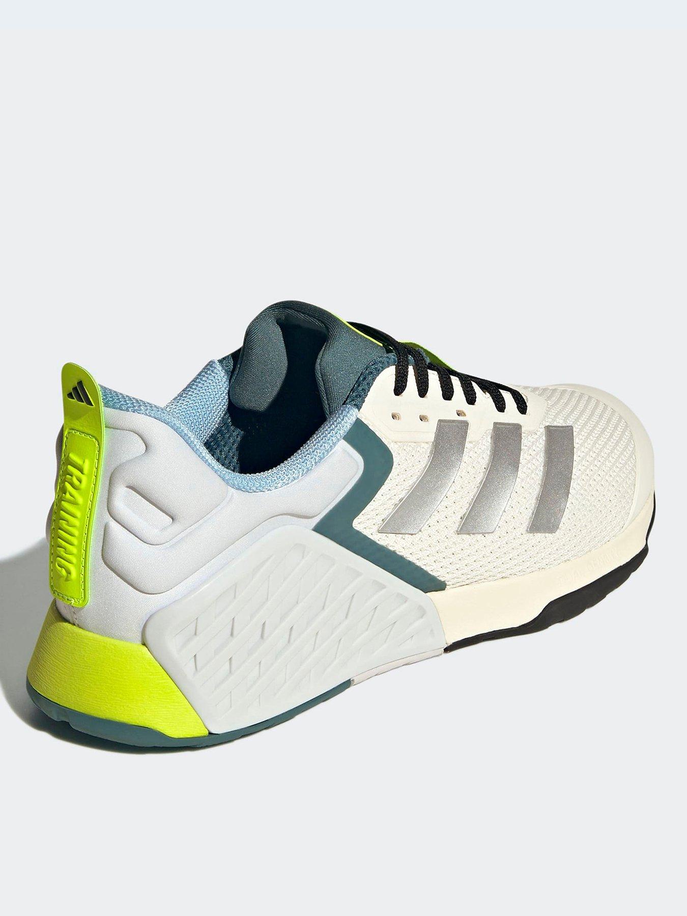 Image 3 of 7 of adidas Mens Training Dropset 3 Trainers - White