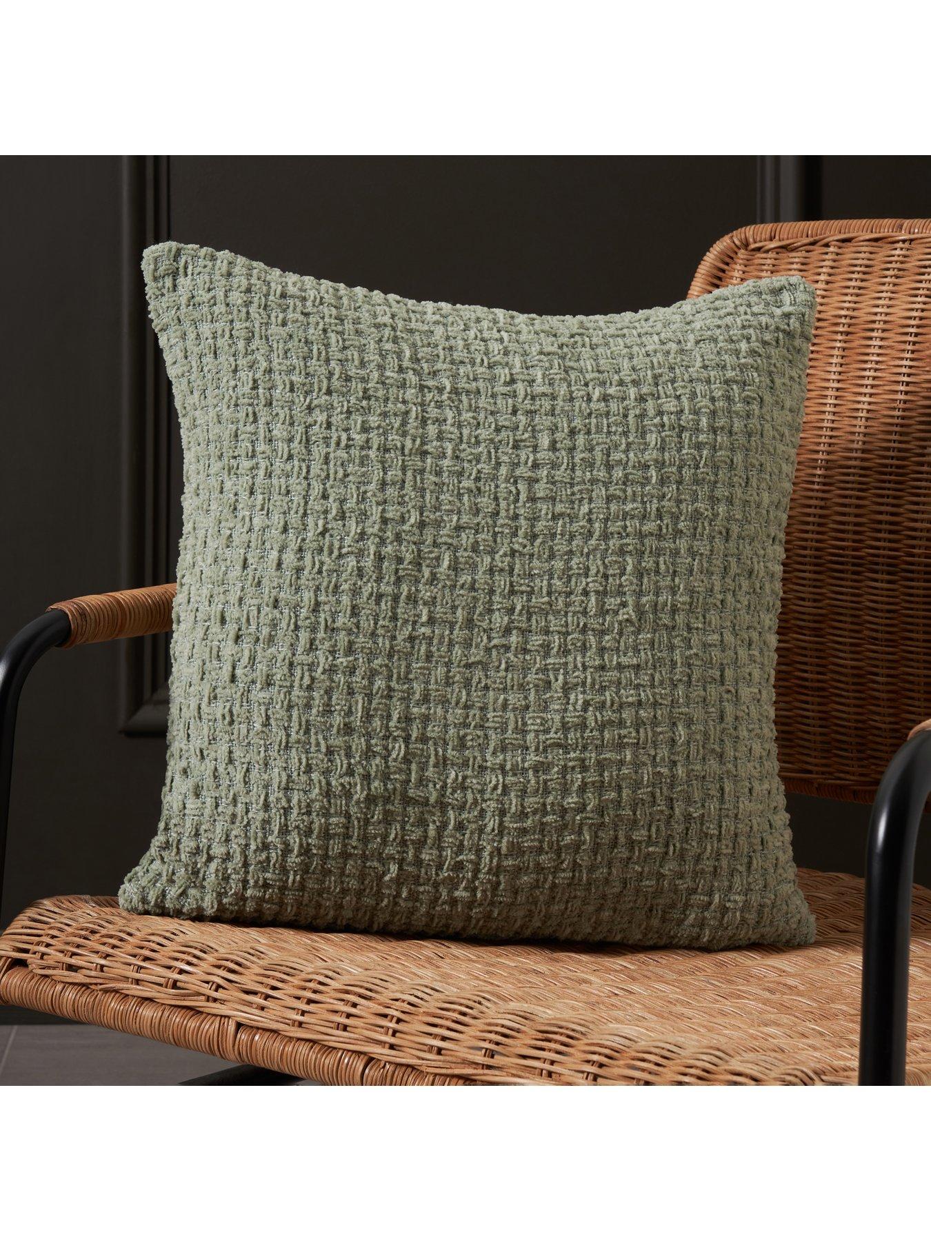 Image 3 of 7 of The Very Collection &nbsp;Cross Weave Chenille Cushion