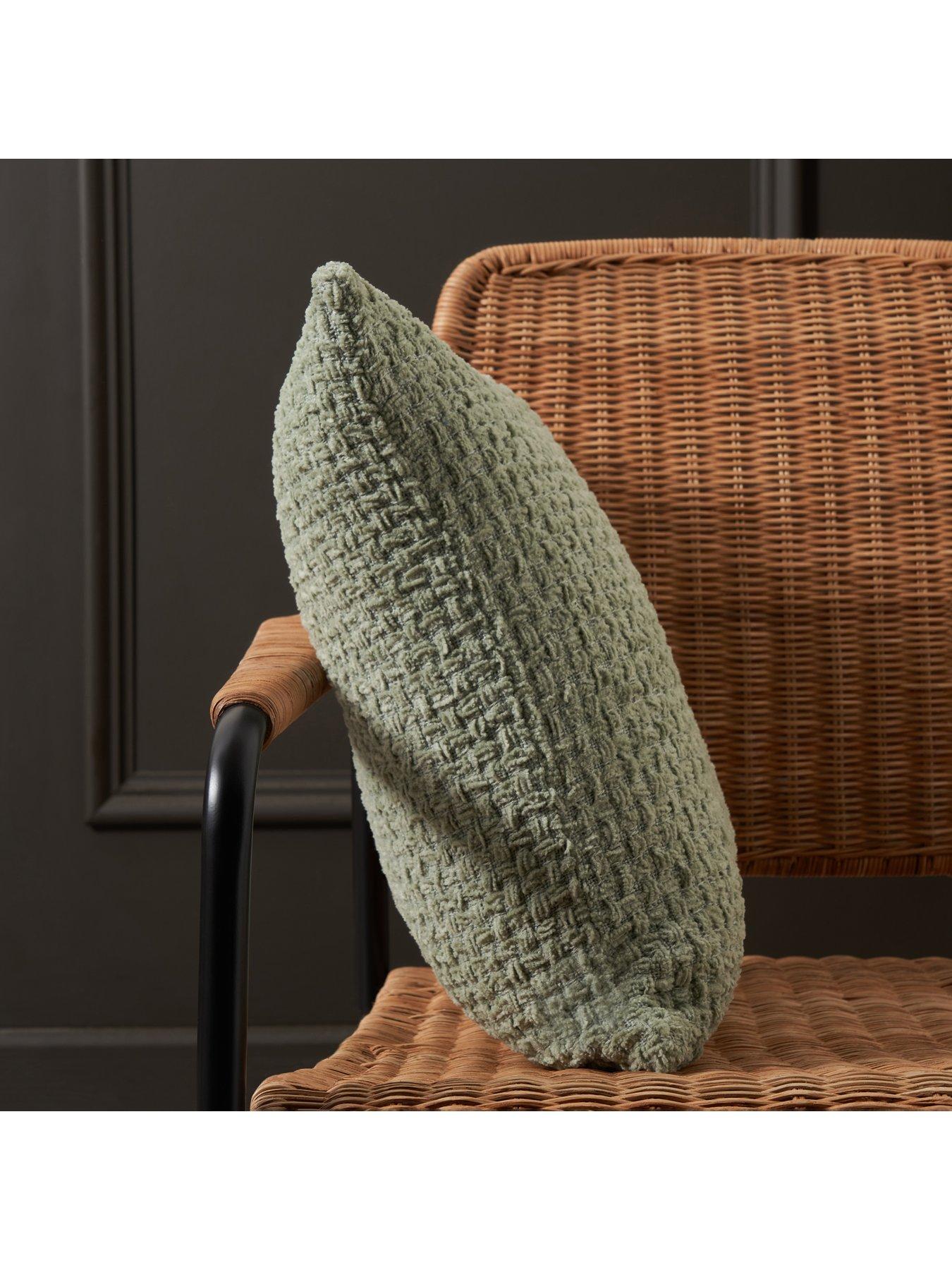 Image 4 of 7 of The Very Collection &nbsp;Cross Weave Chenille Cushion