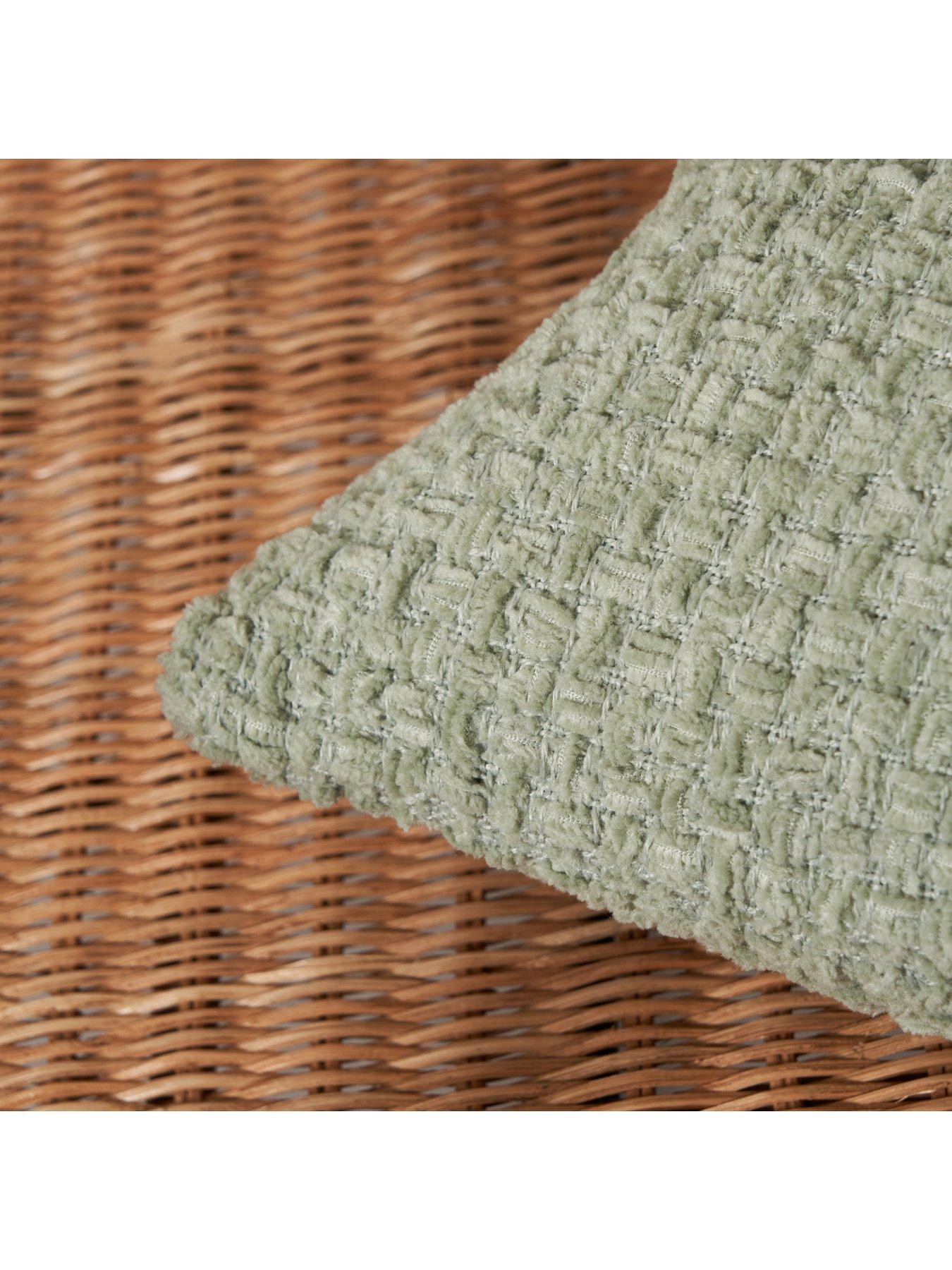 Image 5 of 7 of The Very Collection &nbsp;Cross Weave Chenille Cushion