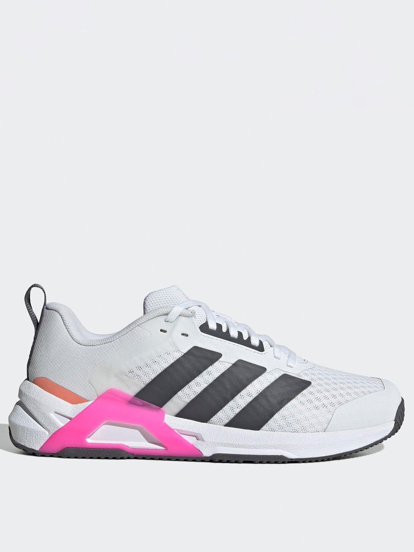 adidas Womens Training Dropset Control Trainers - White