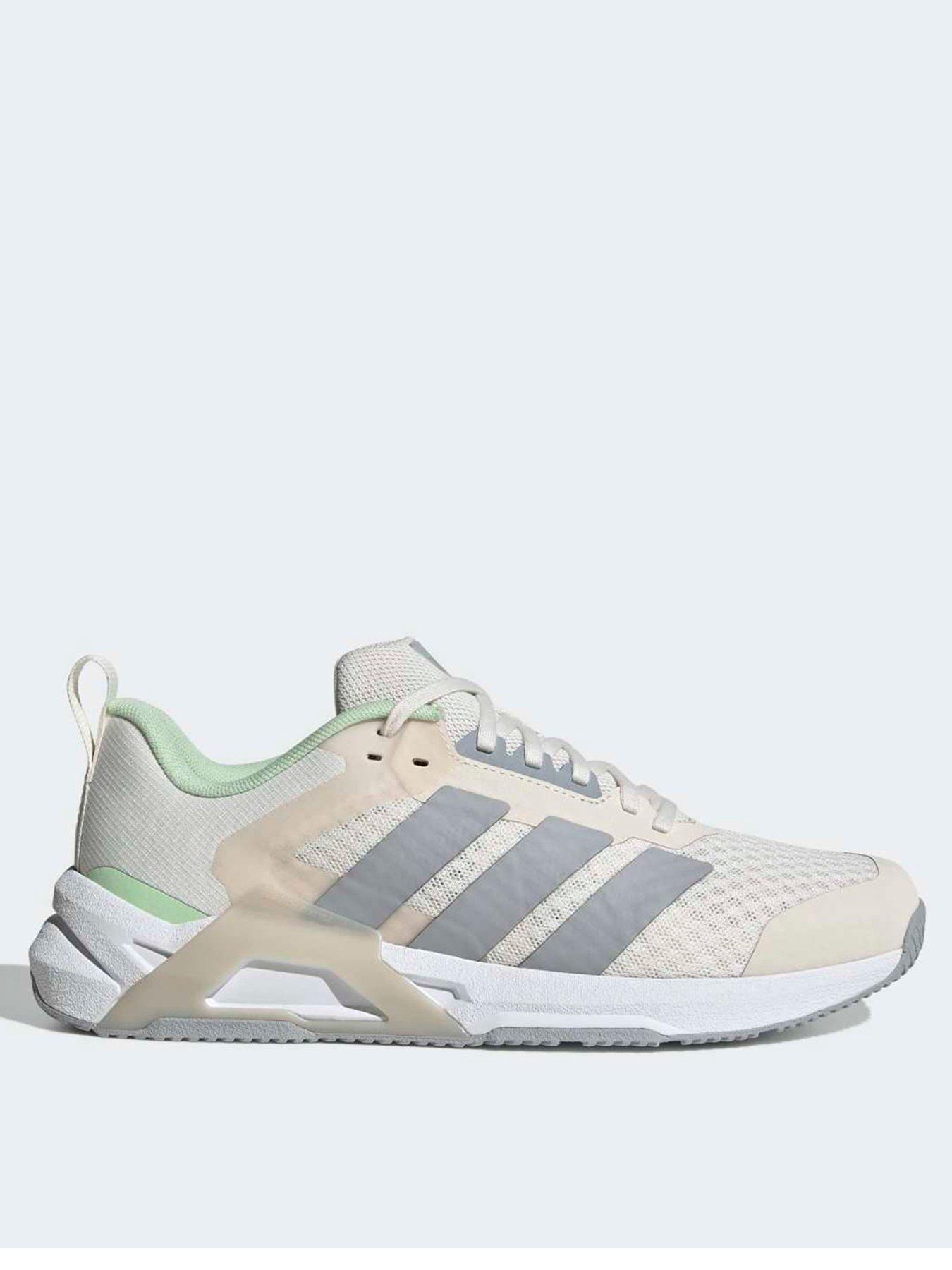 adidas Womens Training Dropset Control Trainers - Beige