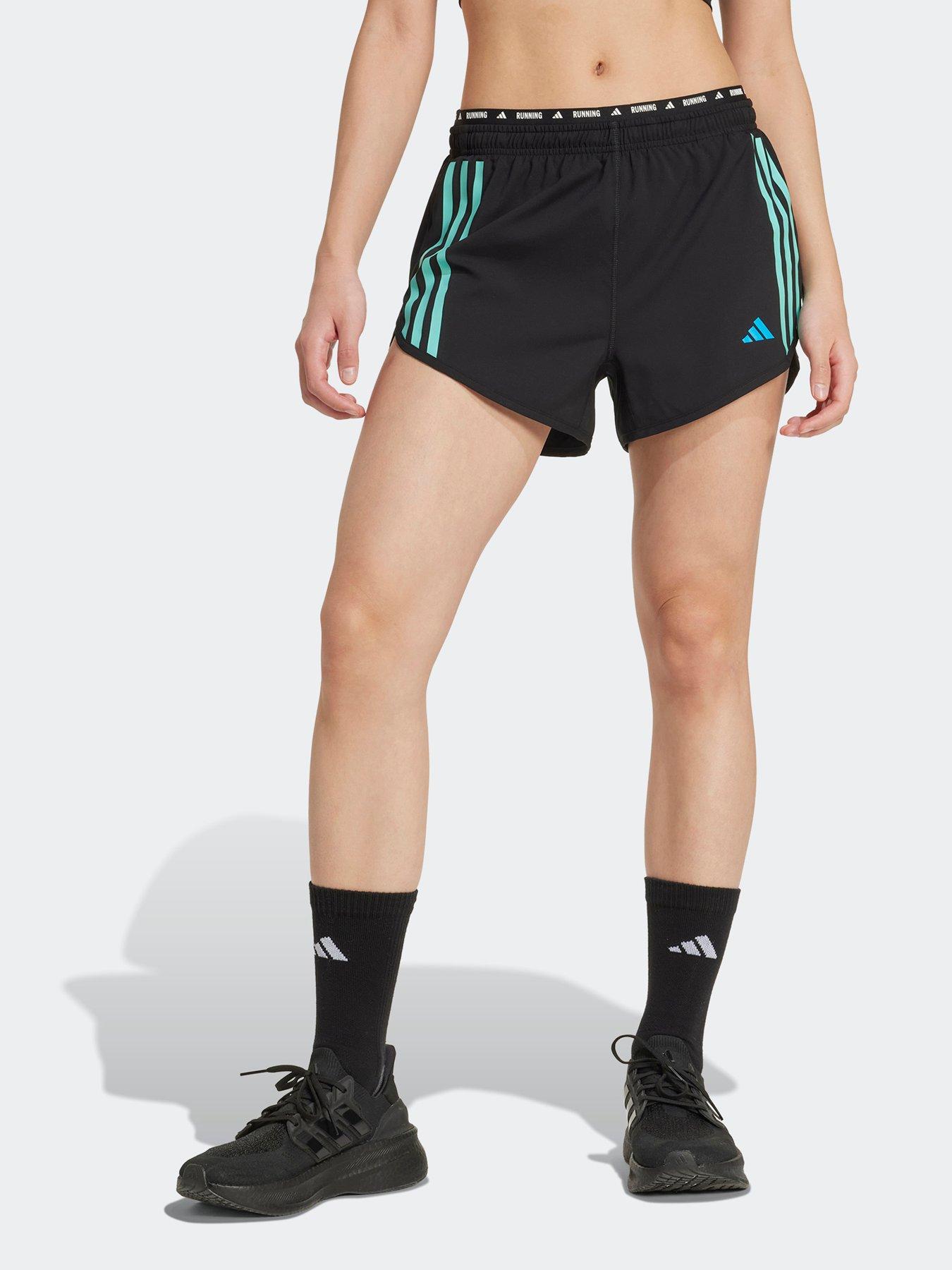 adidas-womens-running-own-the-run-3-stripe-4inch-shorts-black