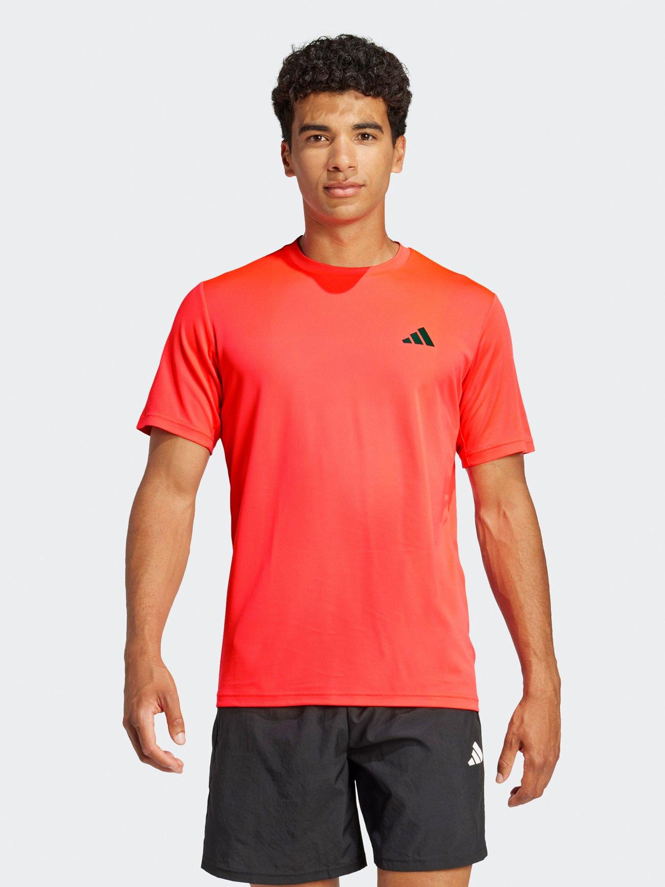 adidas-mens-training-essentials-base-t-shirt-redfront