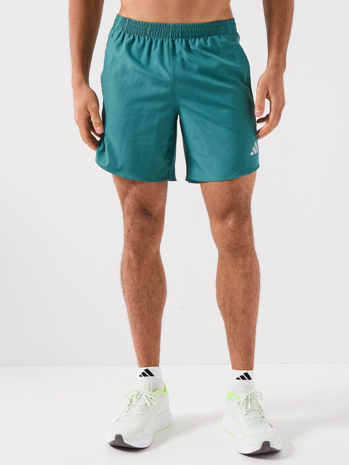 adidas-mens-running-run-it-7inch-shorts-greenfront