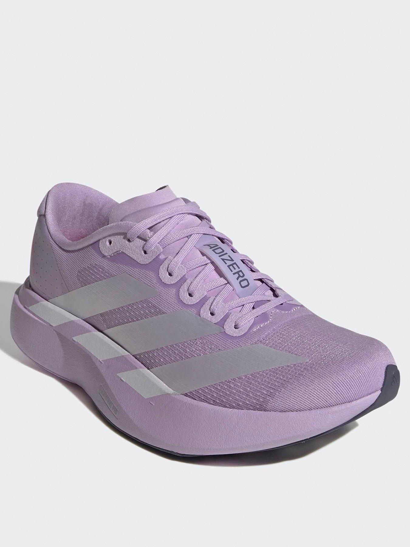 Image 3 of 7 of adidas Womens Running Adizero Evo Sl Trainers - Purple