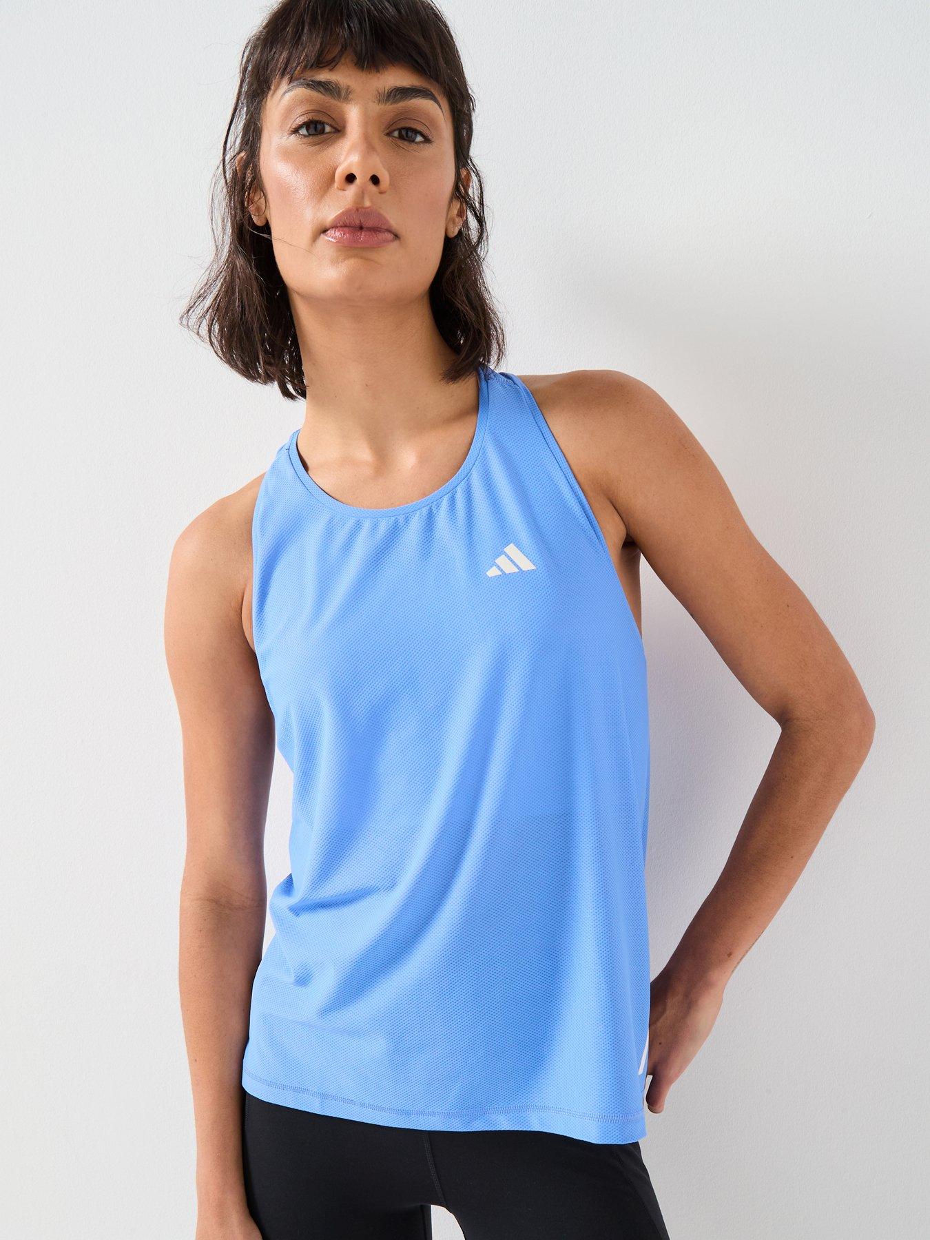 adidas Womens Running Own The Run Tank - Blue