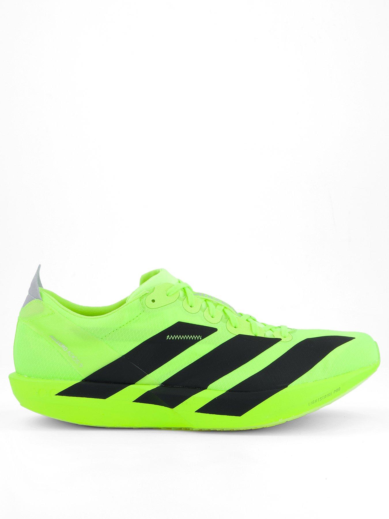 adidas Mens Running Adizero Adios 9 Trainers - Green