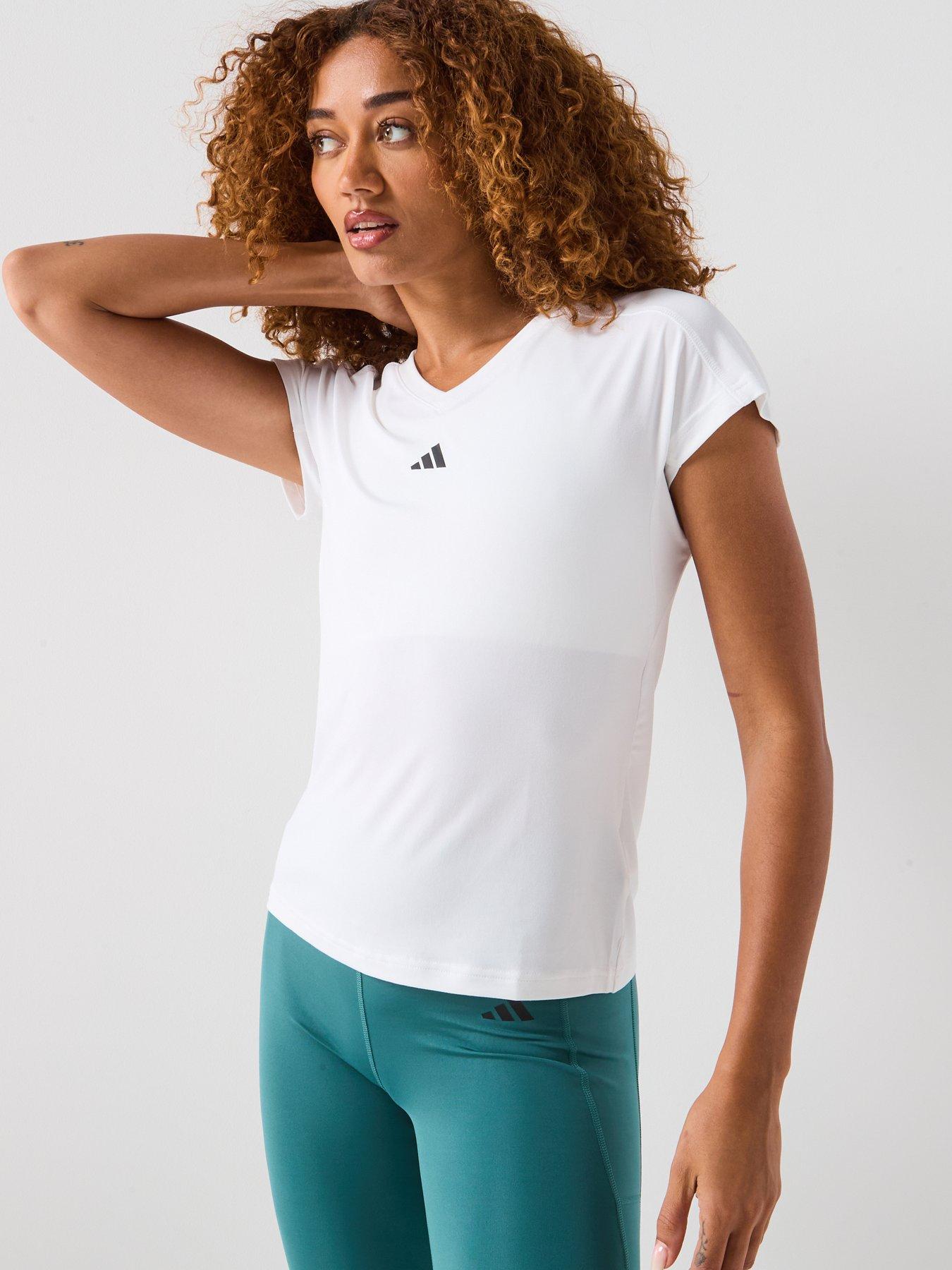 adidas-womens-training-v-neck-t-shirt-whitedetail