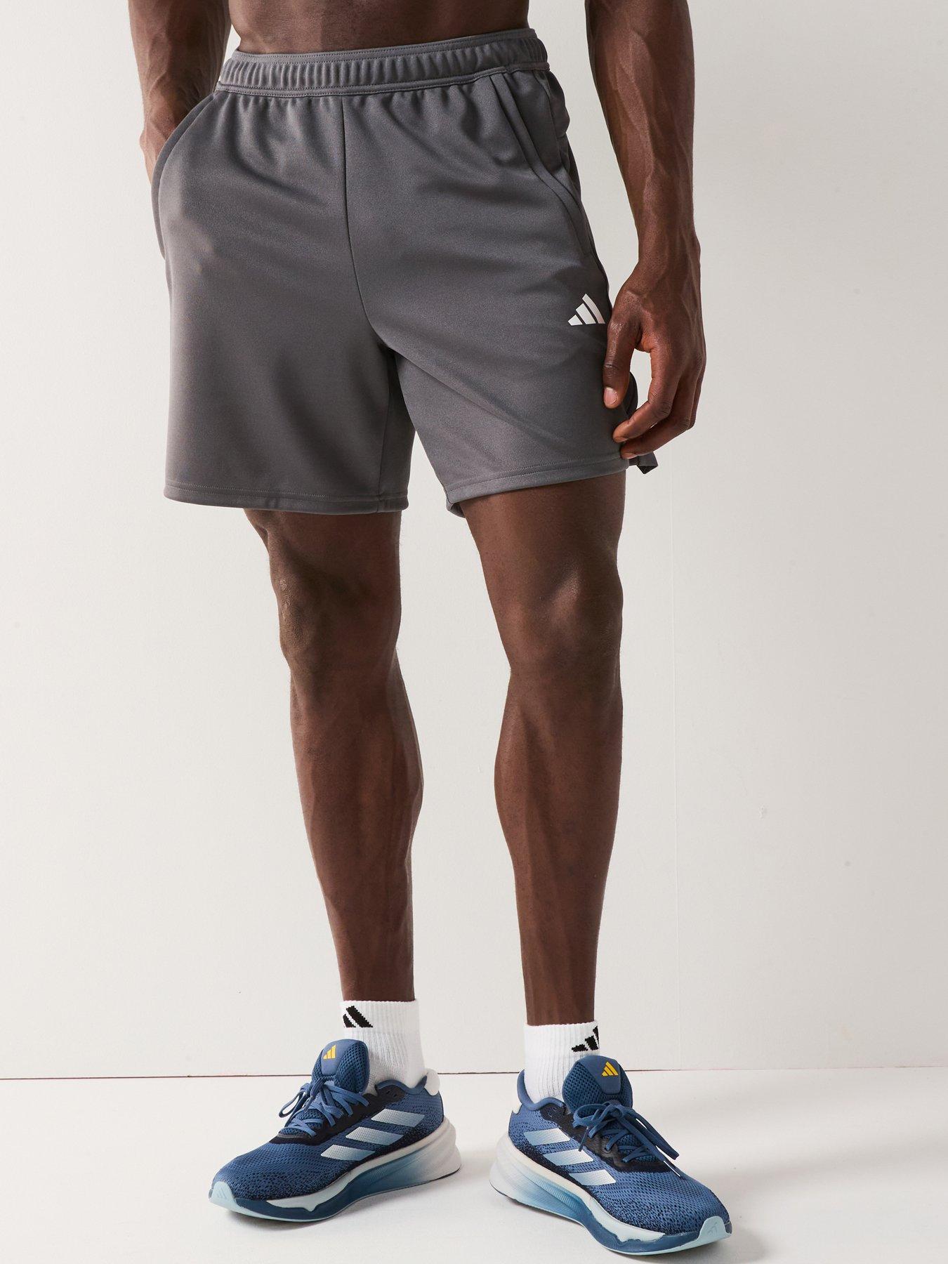 adidas Mens Training Essentials All Set Shorts - Grey