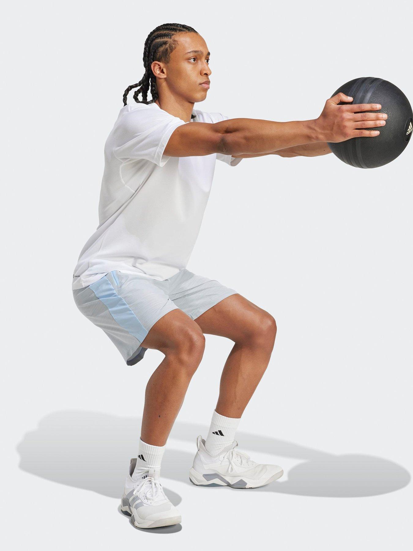 adidas-mens-training-essentials-woven-melange-7inch-shorts-blueback